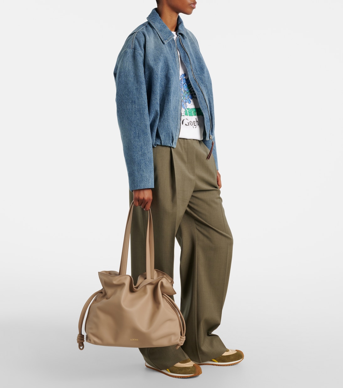 Sac Flamenco Large en cuir | Loewe