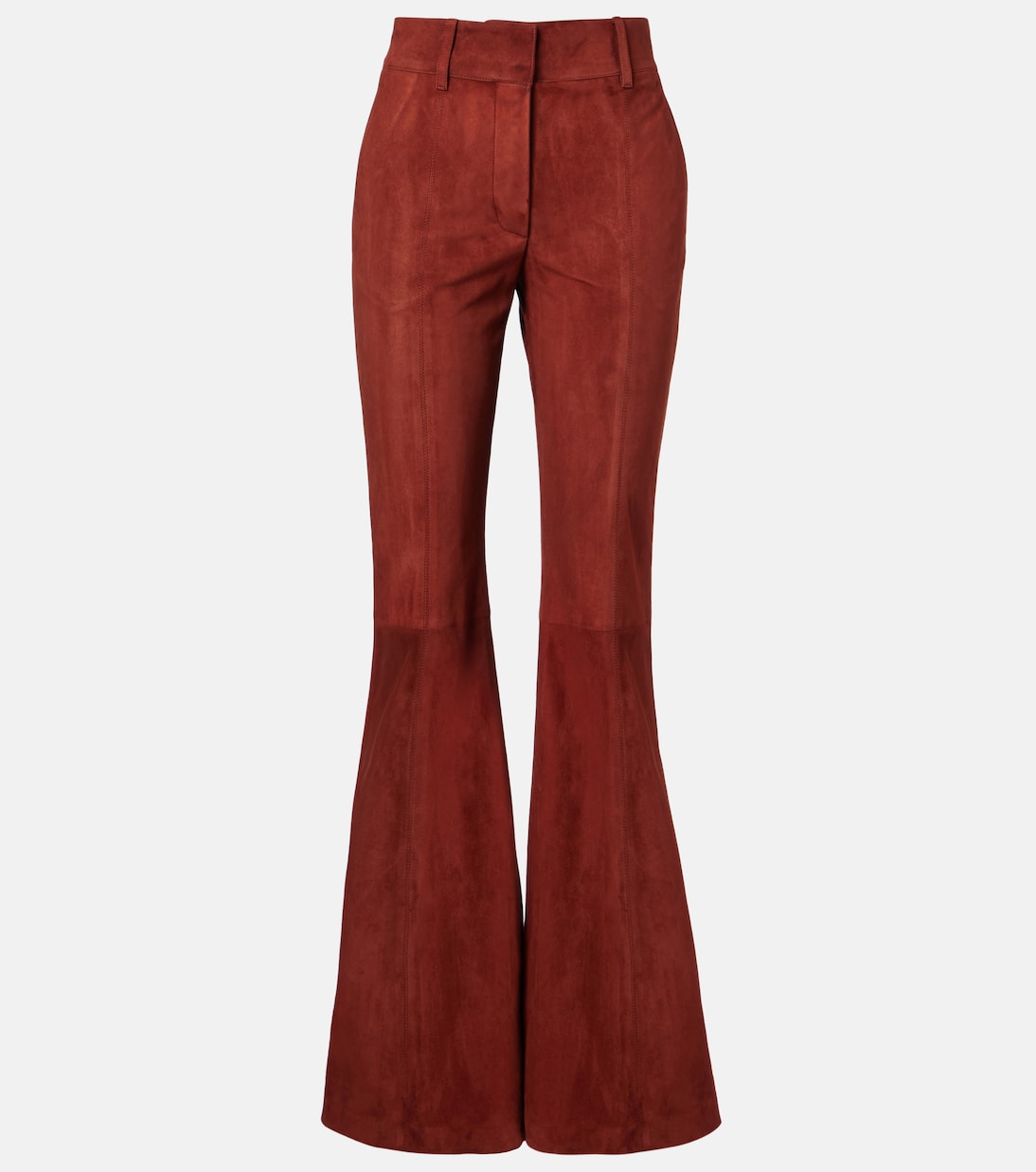 Pantaloni flared Rhein in suede | Gabriela Hearst
