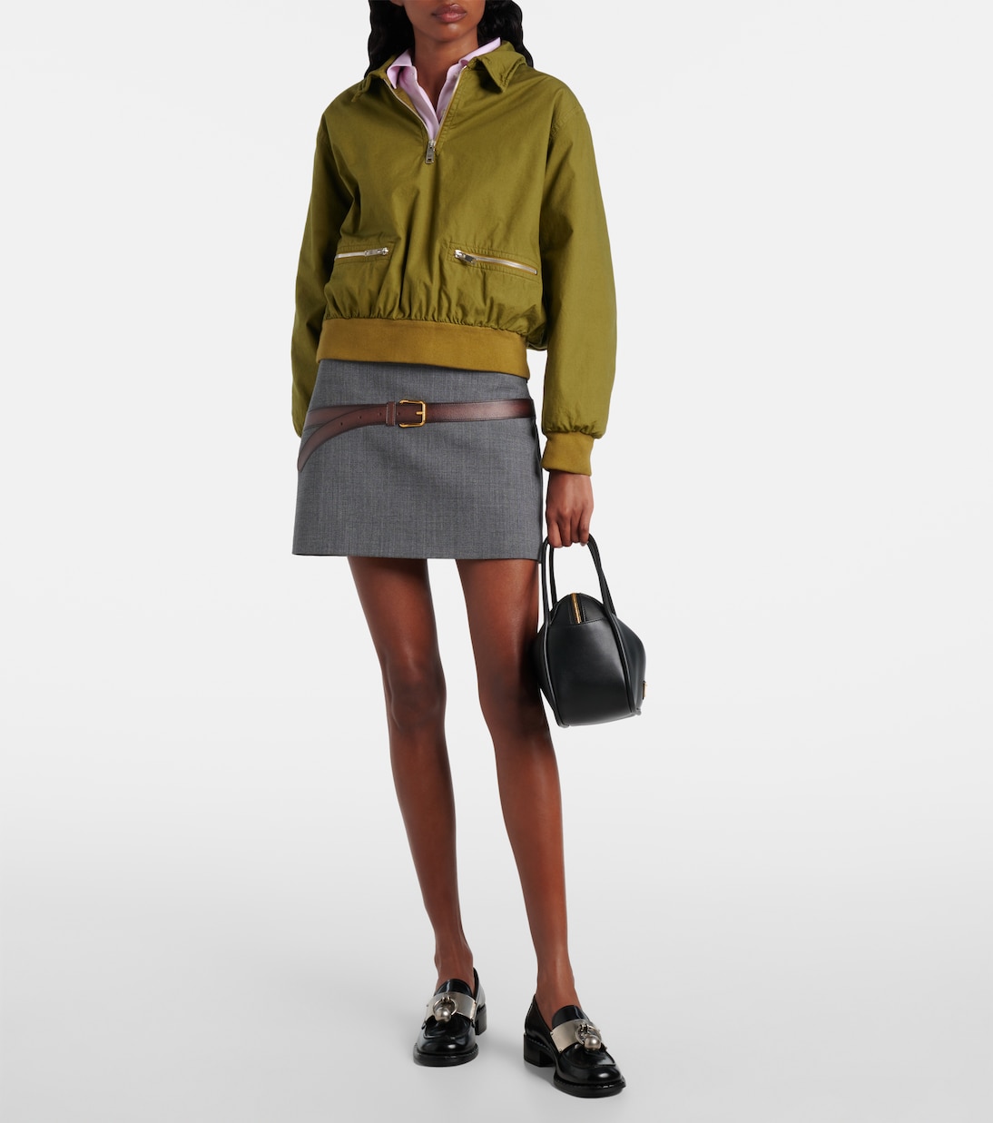 Tote Darling aus Leder | Prada
