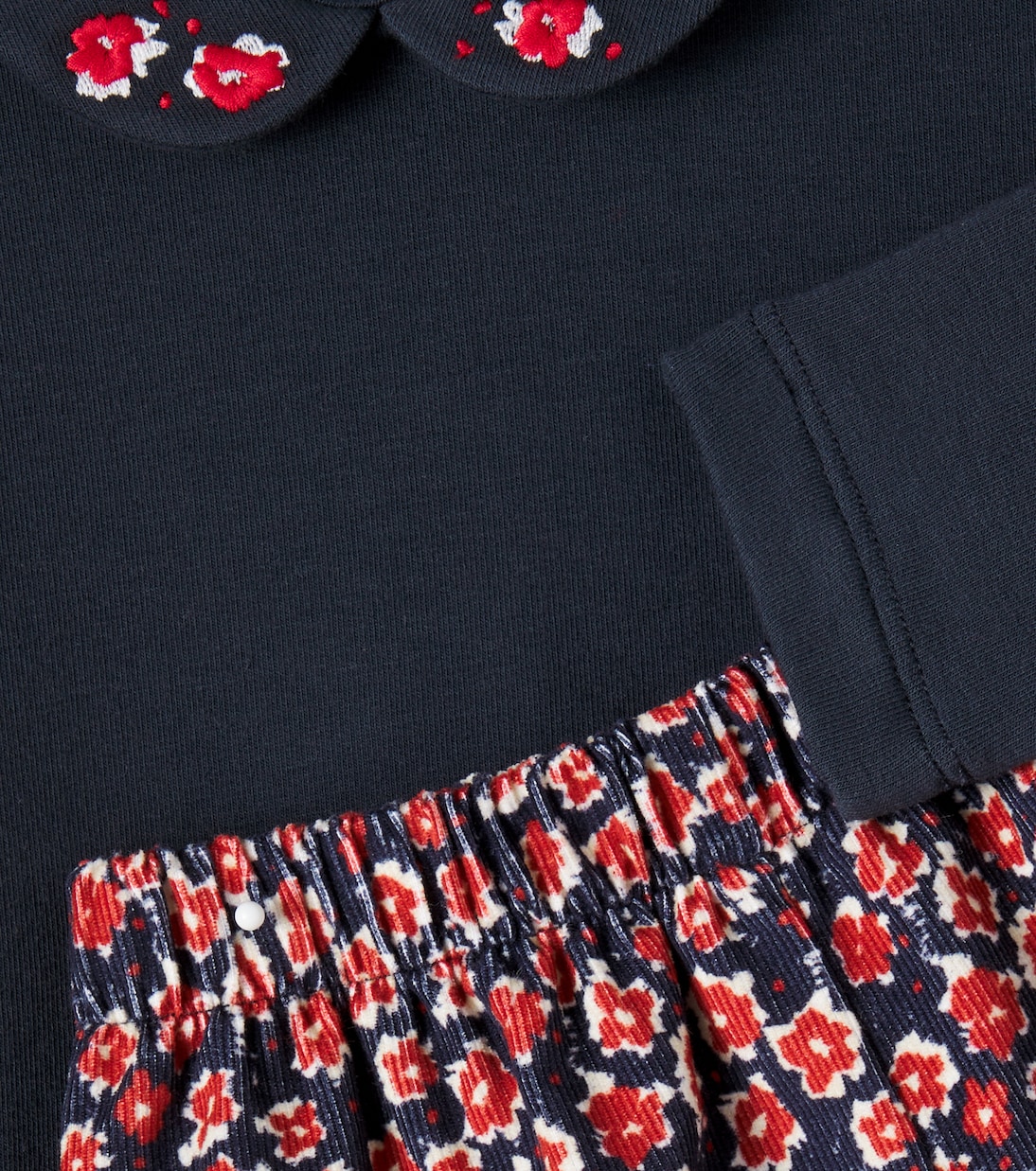 Bebé - set de sudadera y shorts estampados | Il Gufo