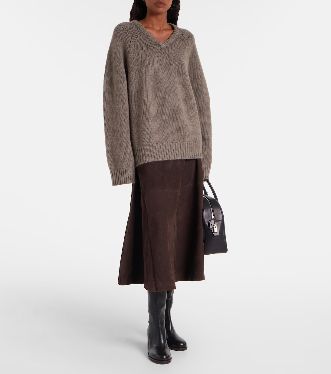 Oia oversized cashmere sweater | Lisa Yang