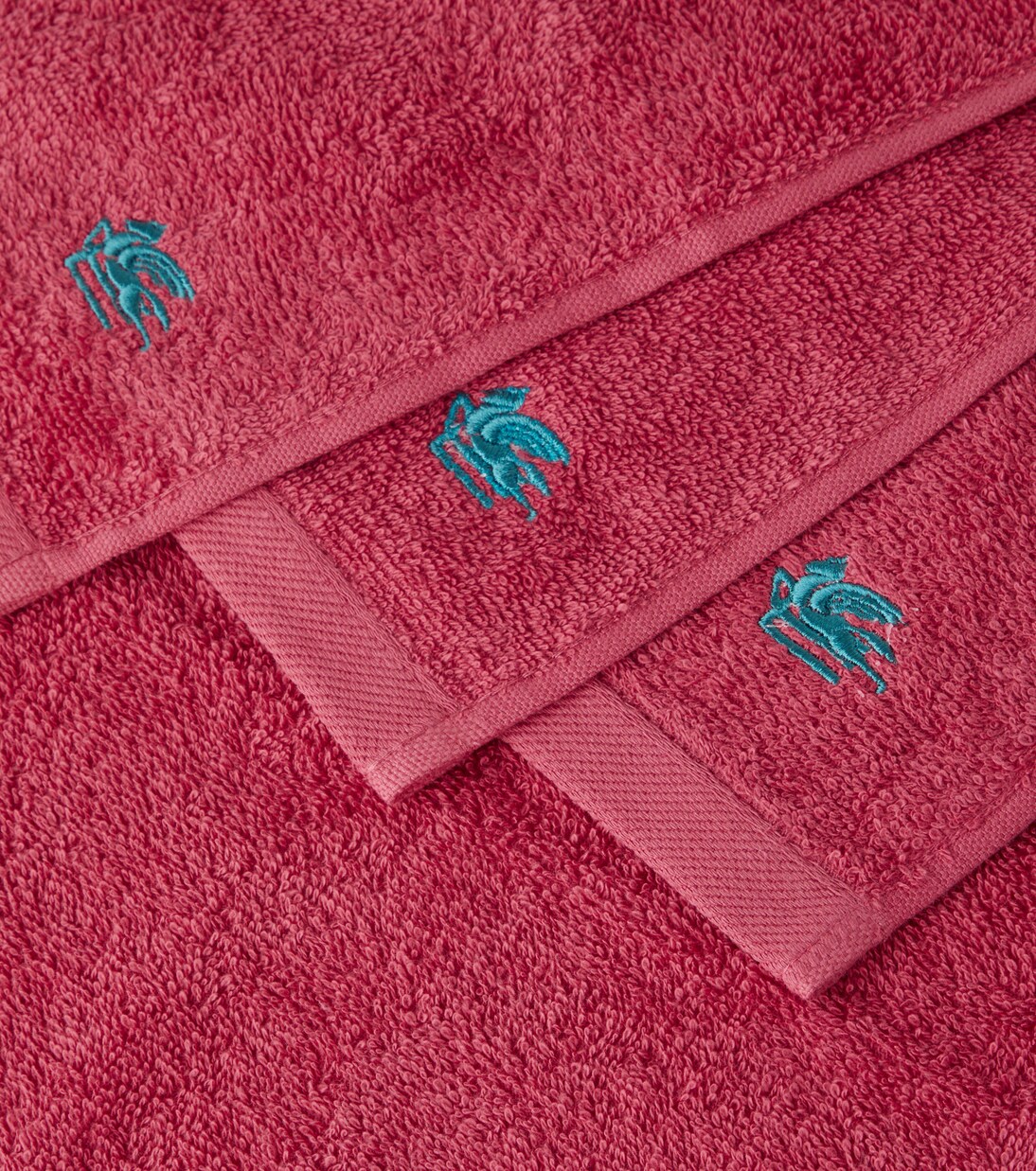 Set Giano aus vier Gästehandtüchern und Korb | Etro