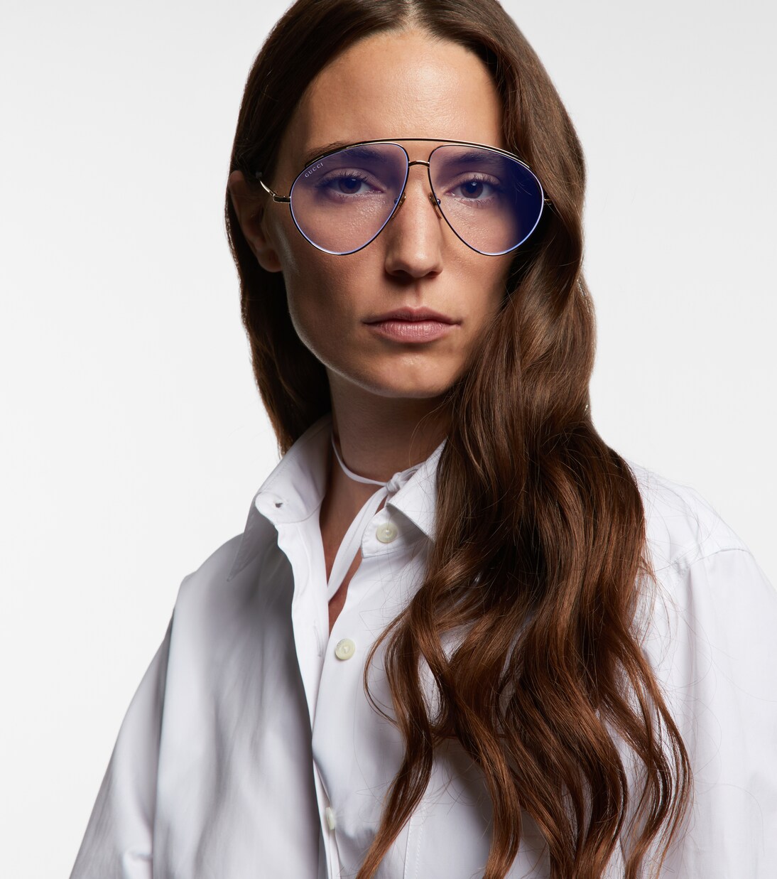 Oversized aviator glasses | Gucci