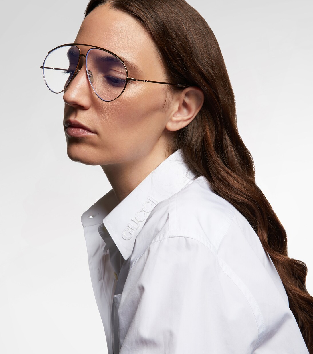 Oversized aviator glasses | Gucci