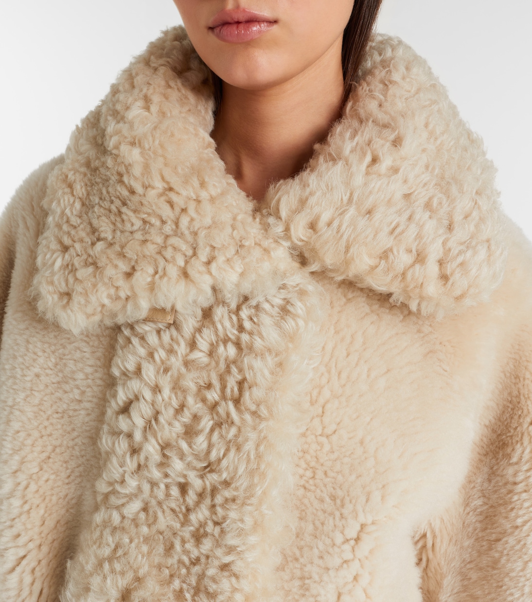 Gobain shearling down jacket | Moncler