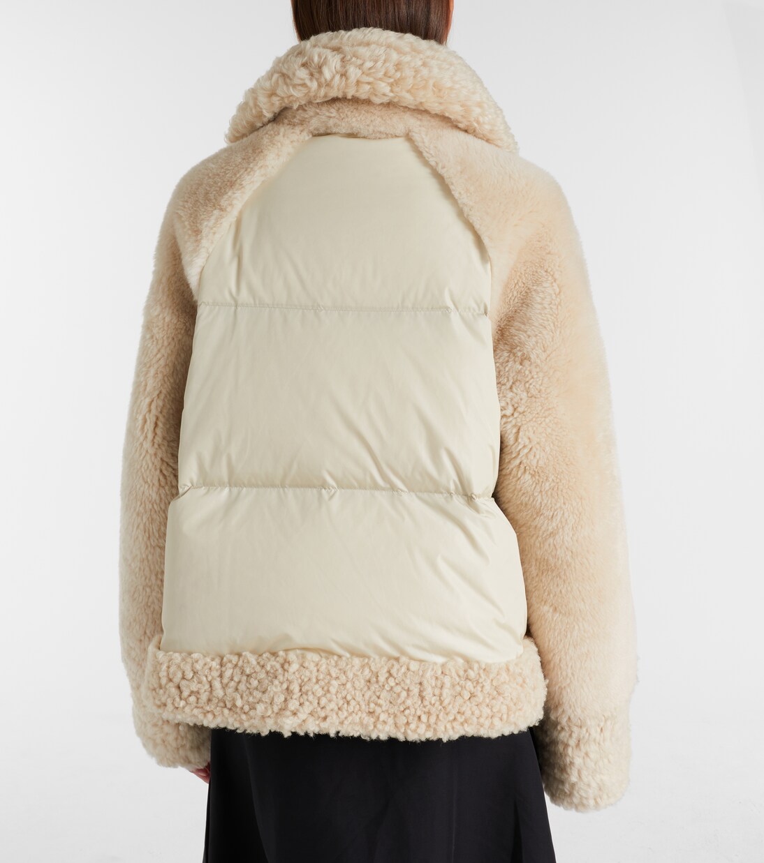 Gobain shearling down jacket | Moncler