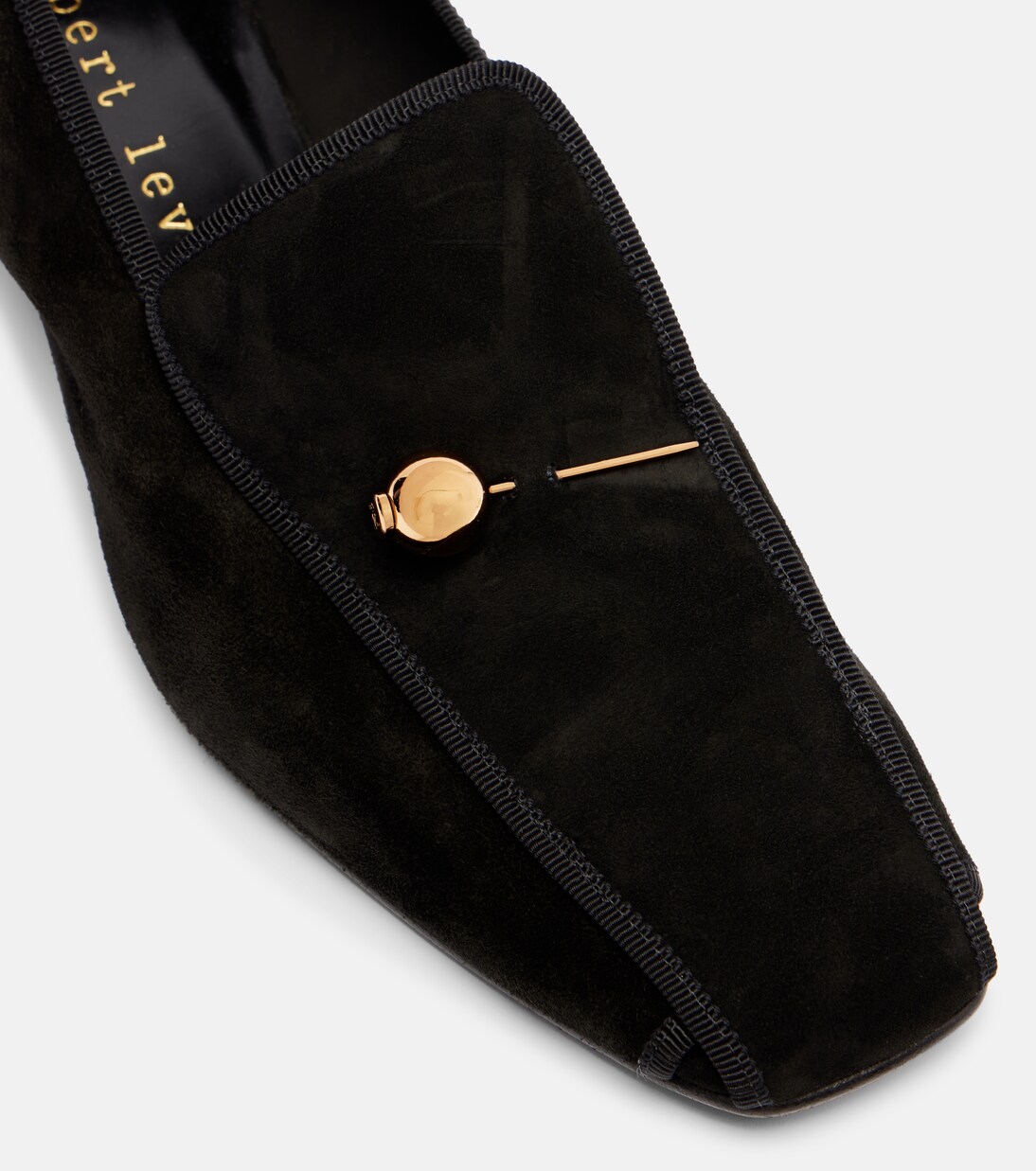 Showtime suede loafer pumps | Herbert Levine