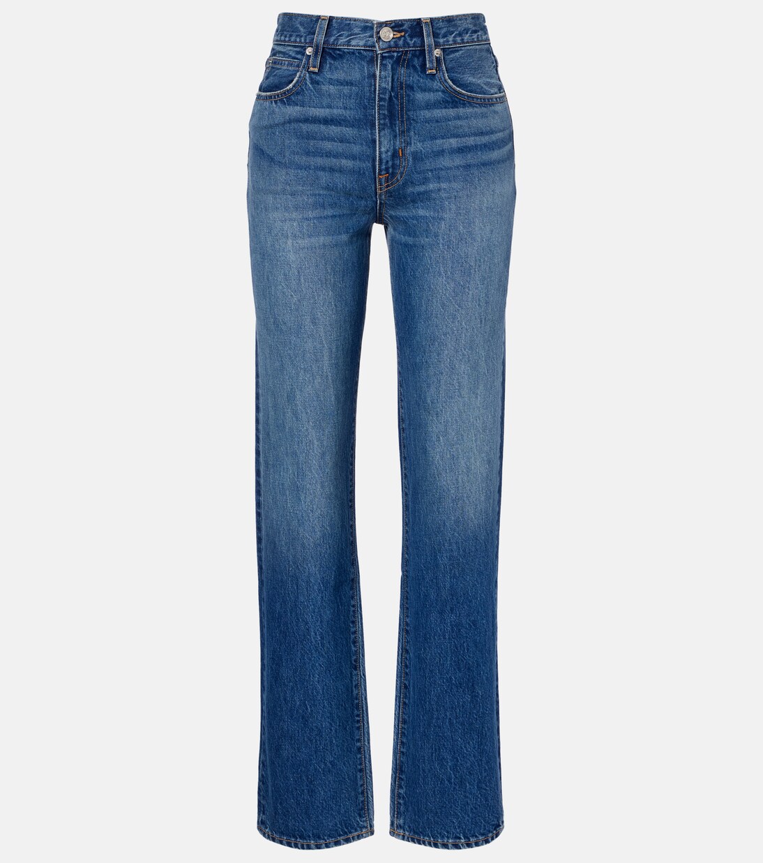 Kendra faded straight jeans | Slvrlake