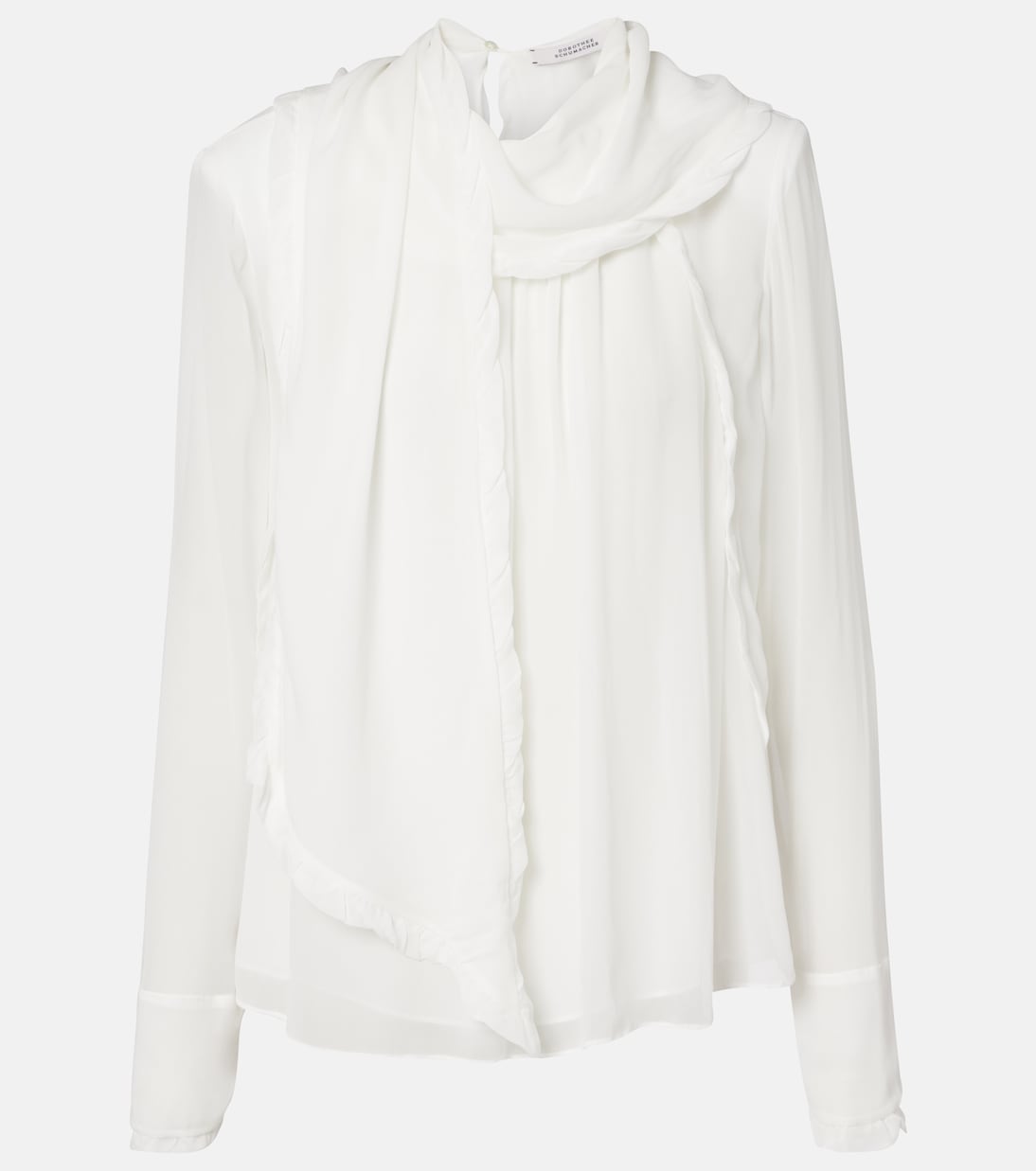 Sheer Twist georgette blouse | Dorothee Schumacher