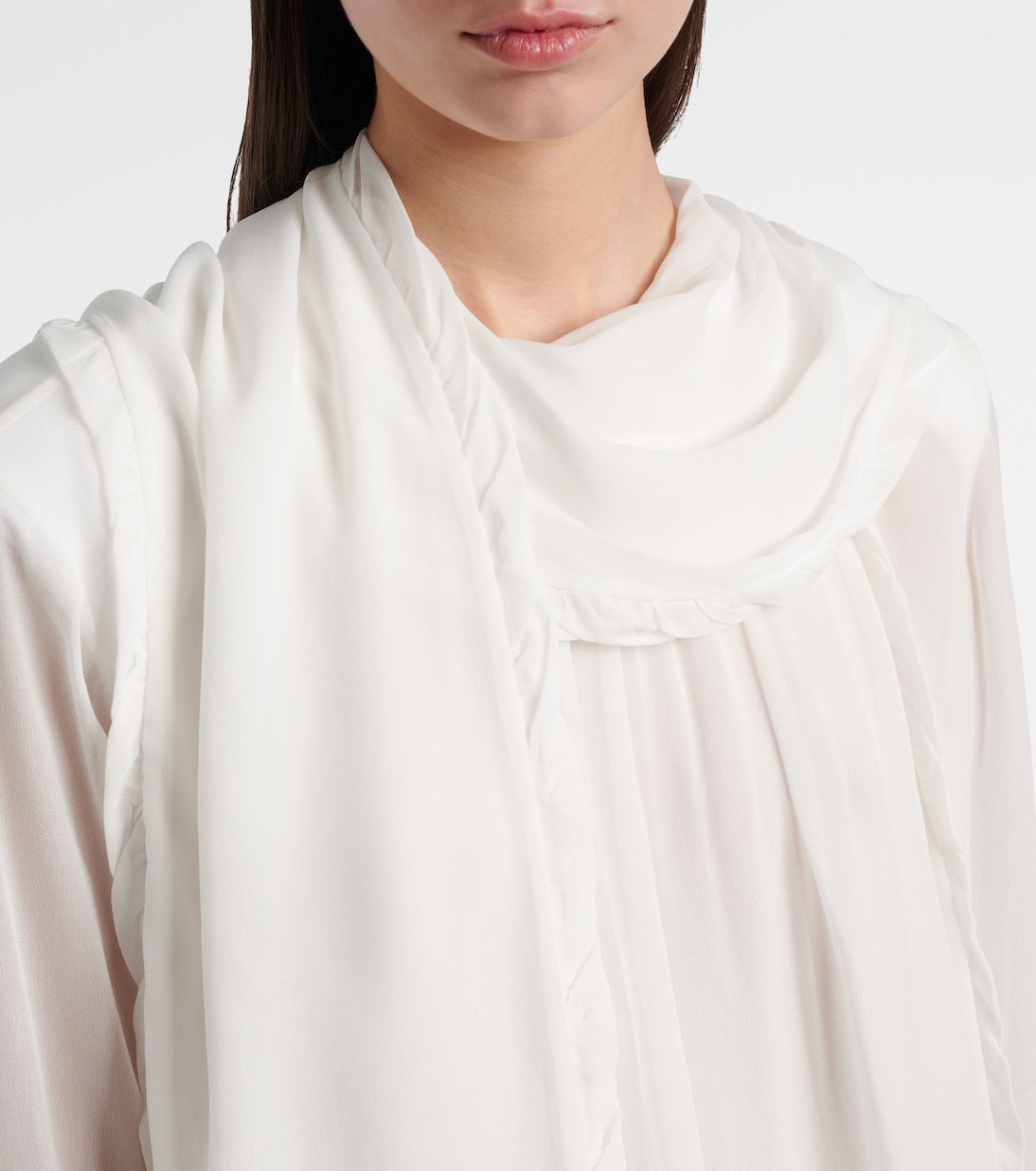 Sheer Twist georgette blouse | Dorothee Schumacher
