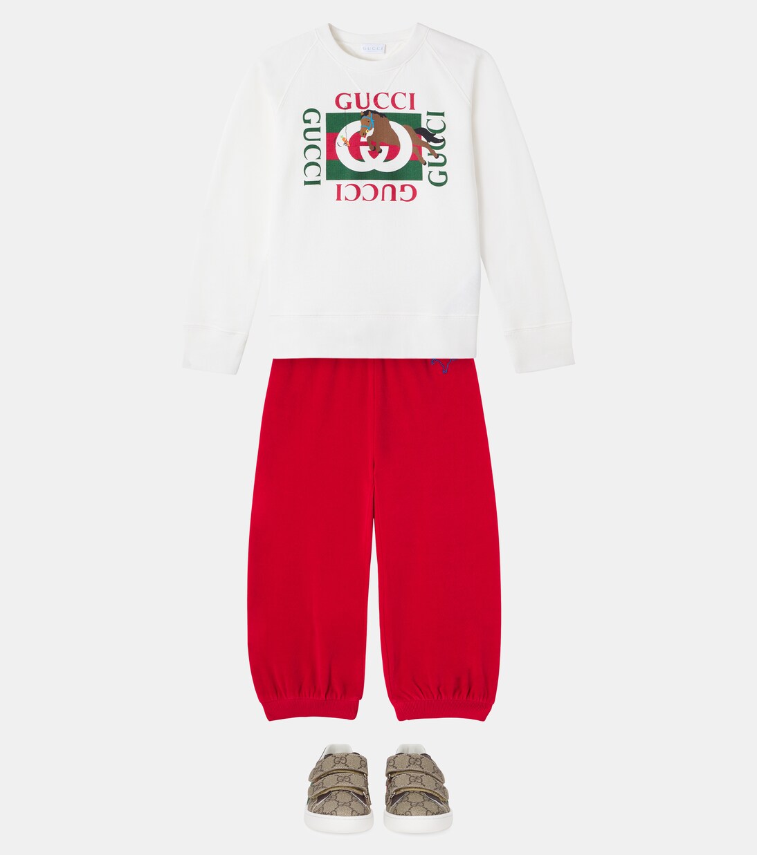 X Euan Roberts Sweatshirt aus Baumwolle | Gucci Kids