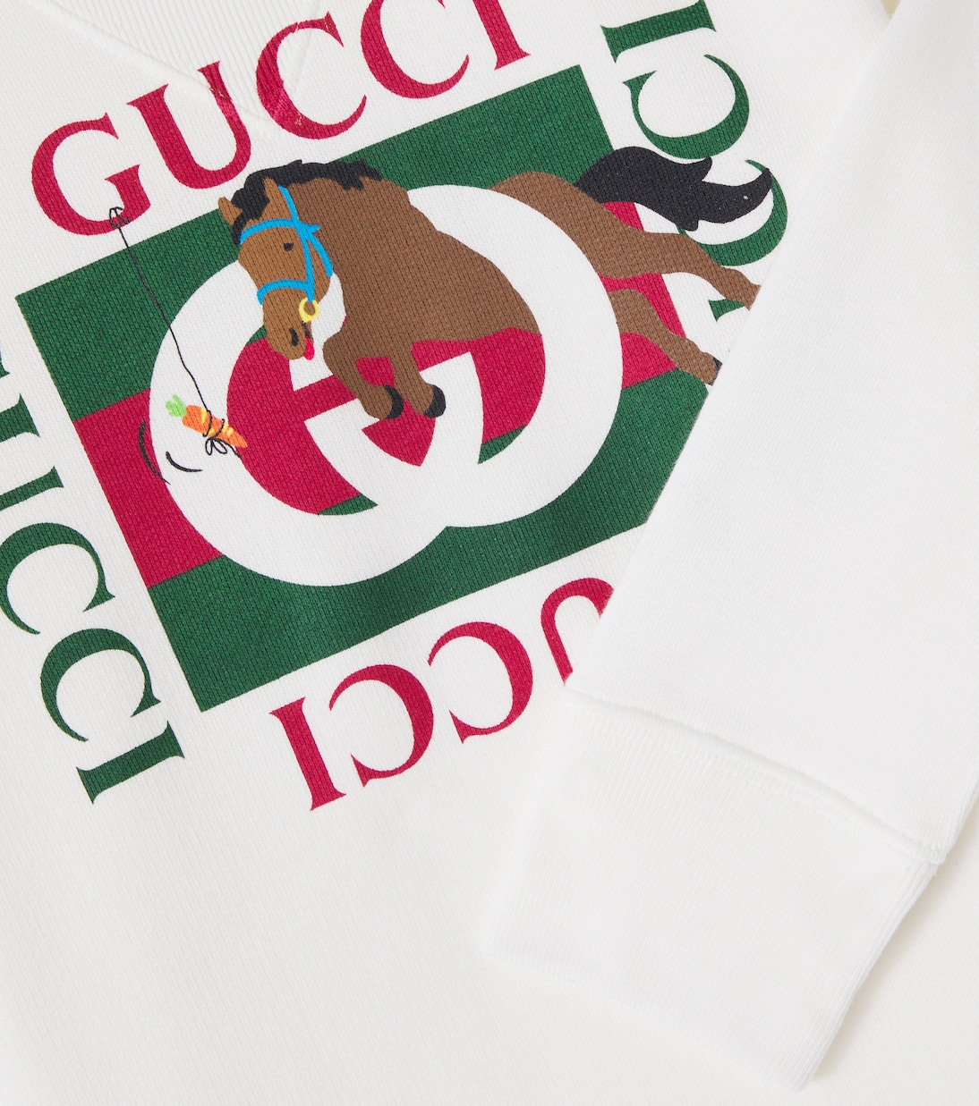 X Euan Roberts Sweatshirt aus Baumwolle | Gucci Kids