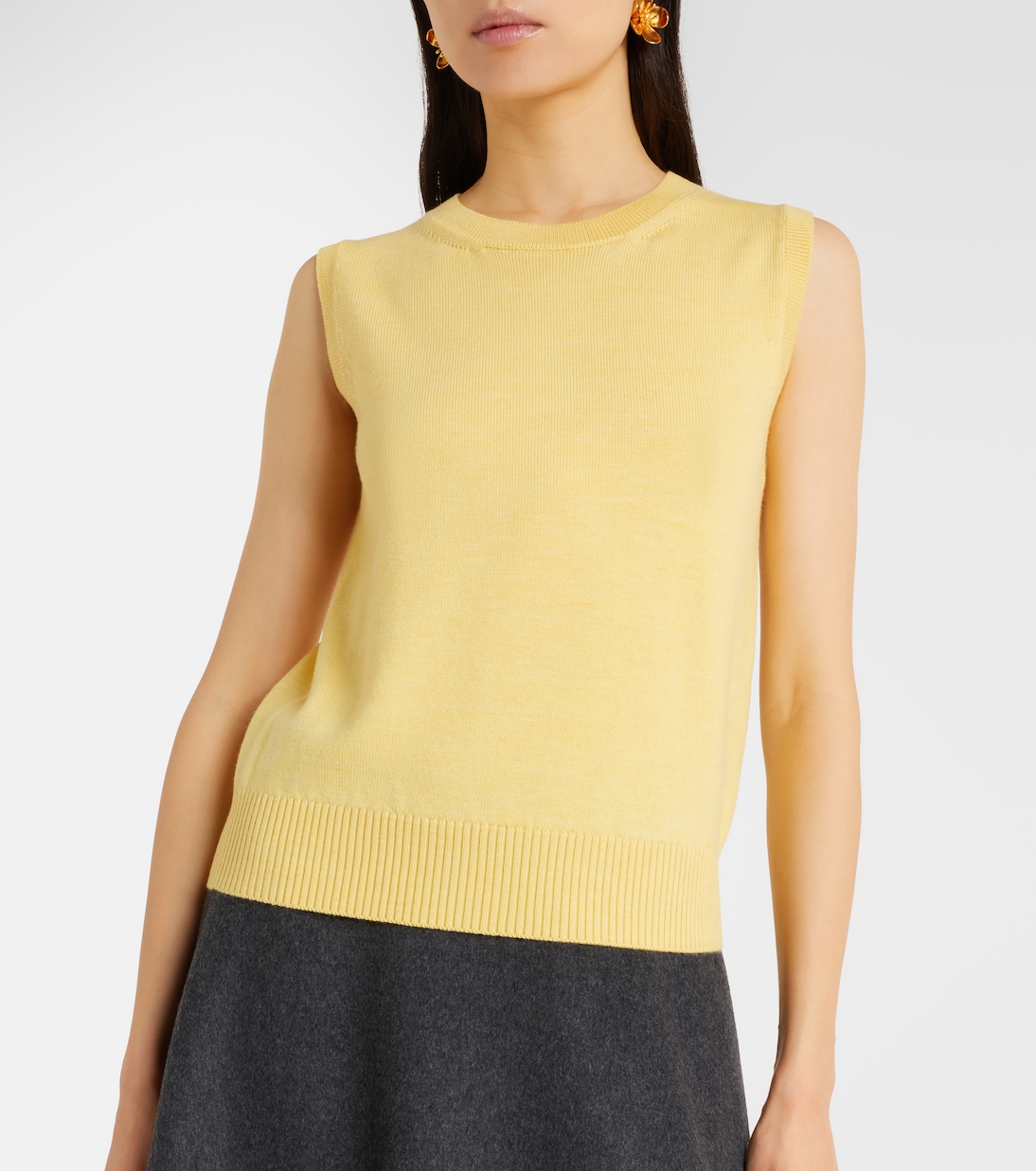 Chaleco de lana virgen | Oscar de la Renta