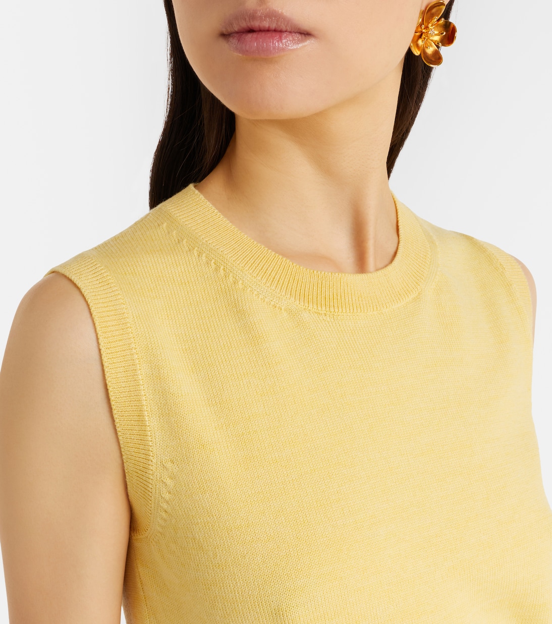 Chaleco de lana virgen | Oscar de la Renta