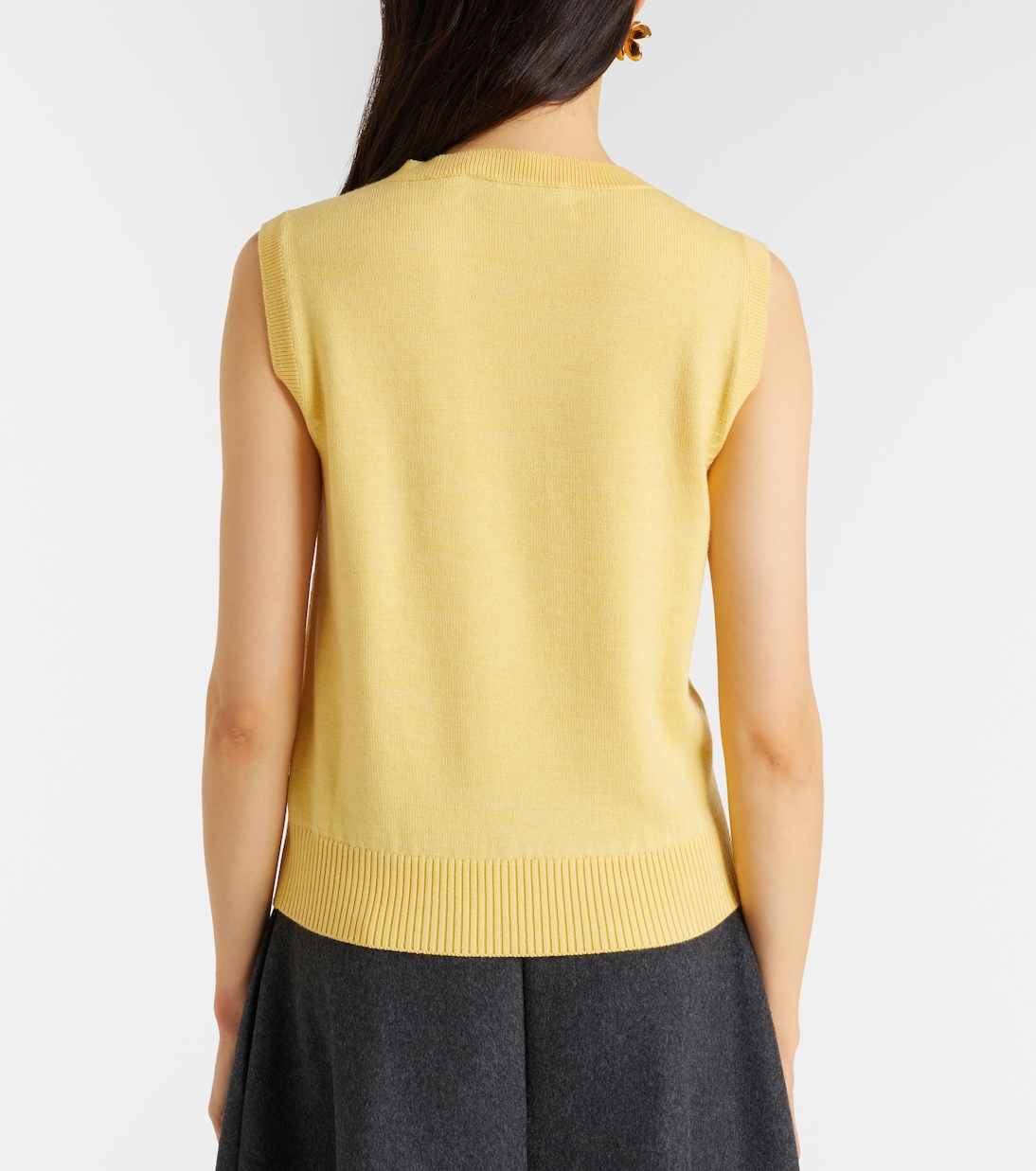 Chaleco de lana virgen | Oscar de la Renta