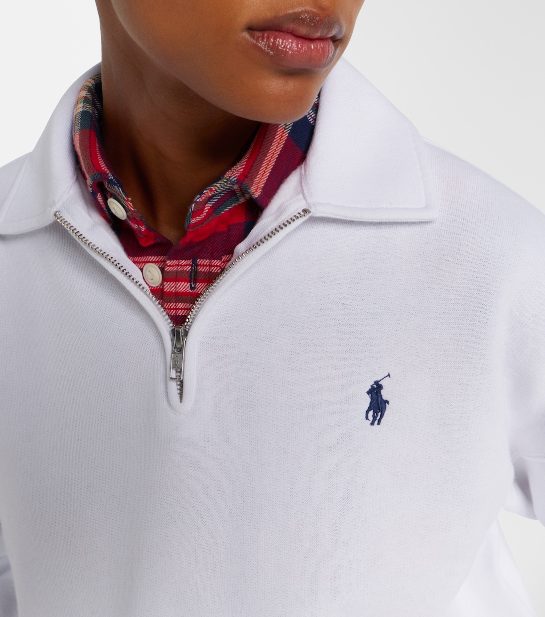 Felpa in jersey di misto cotone con zip | Polo Ralph Lauren