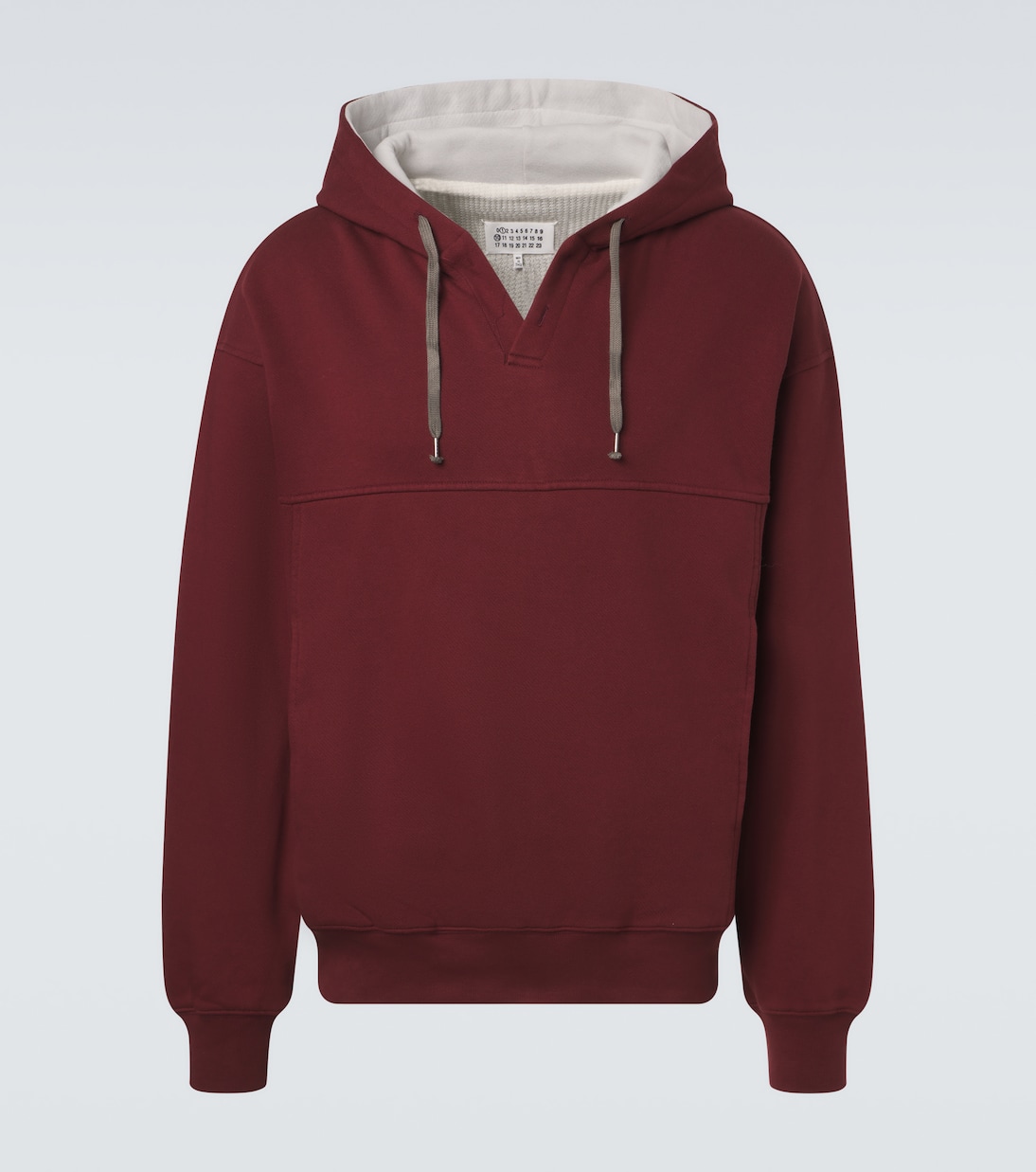 Cotton jersey hoodie | Maison Margiela
