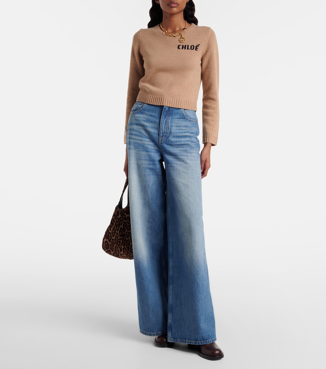 Dakota 60 leather ankle boots | Chloé