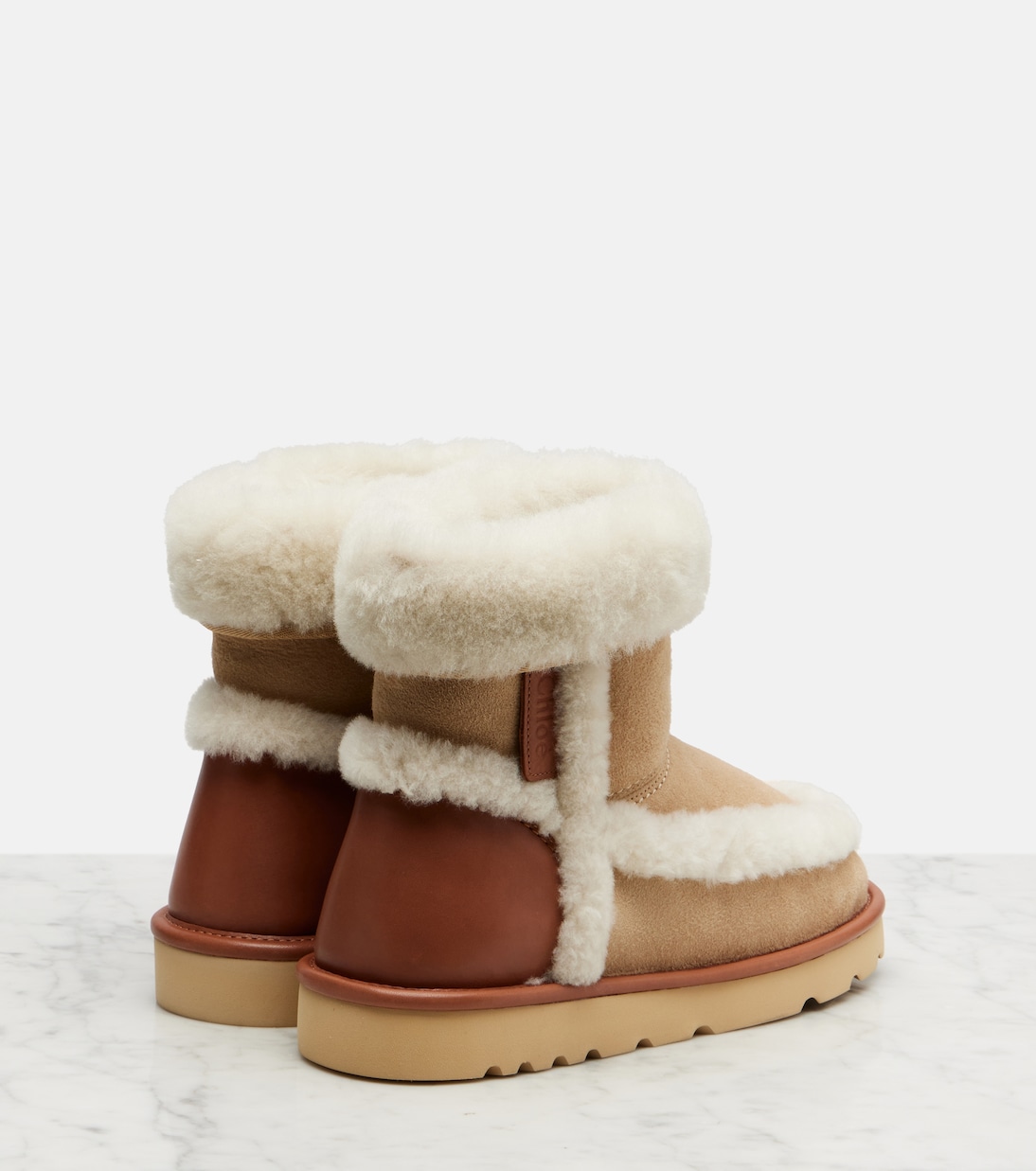 Ankle Boots Dolcie mit Shearling | Chloé