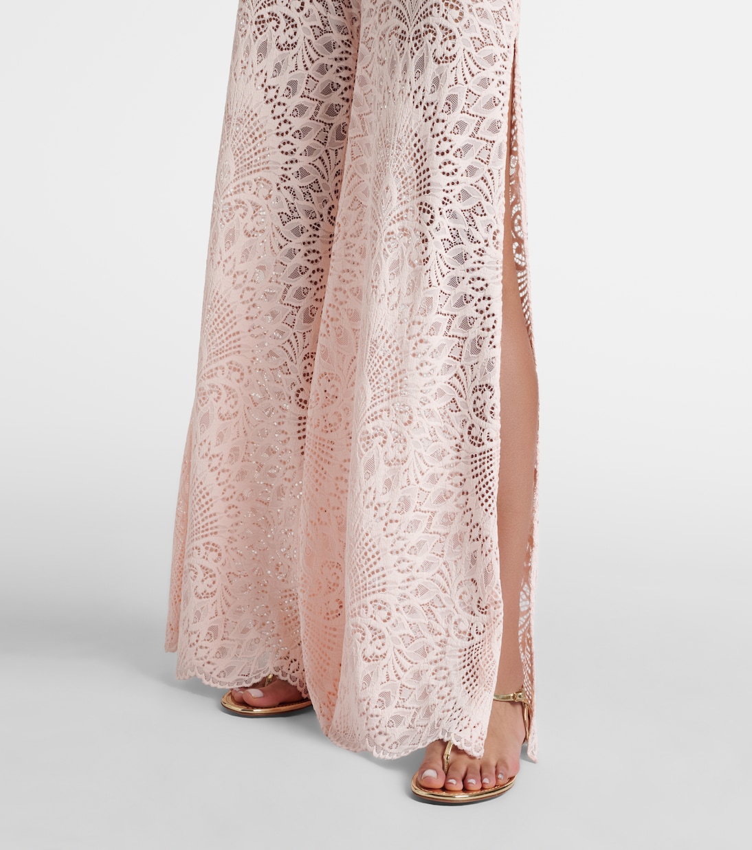 Weite Hose Paloma aus Spitze | Alexandra Miro