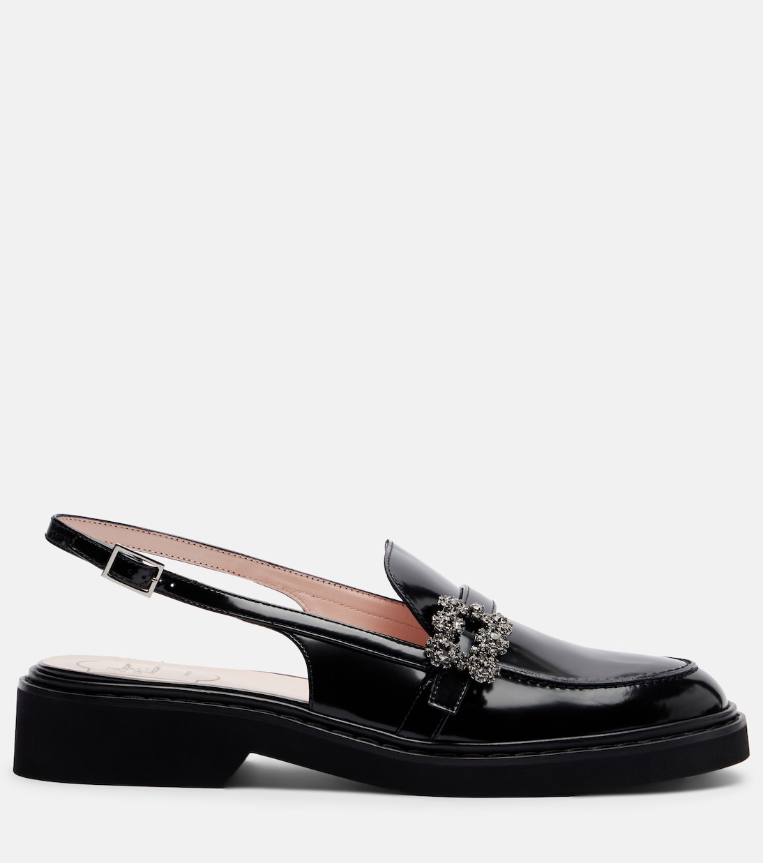 Viv' Rangers leather slingback loafers | Roger Vivier