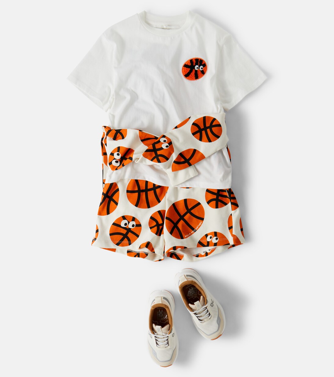 Printed cotton jersey T-shirt | Stella McCartney Kids