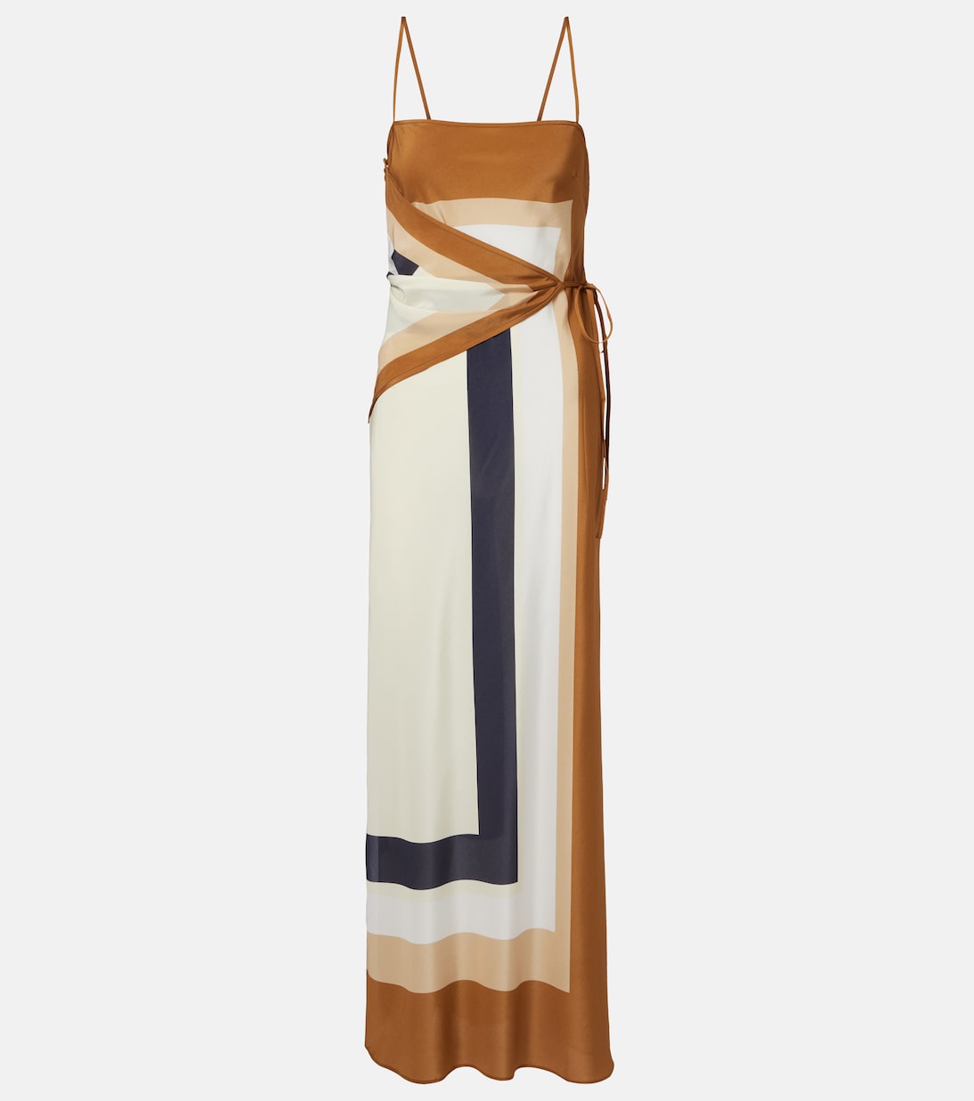 Printed silk maxi dress | SIR
