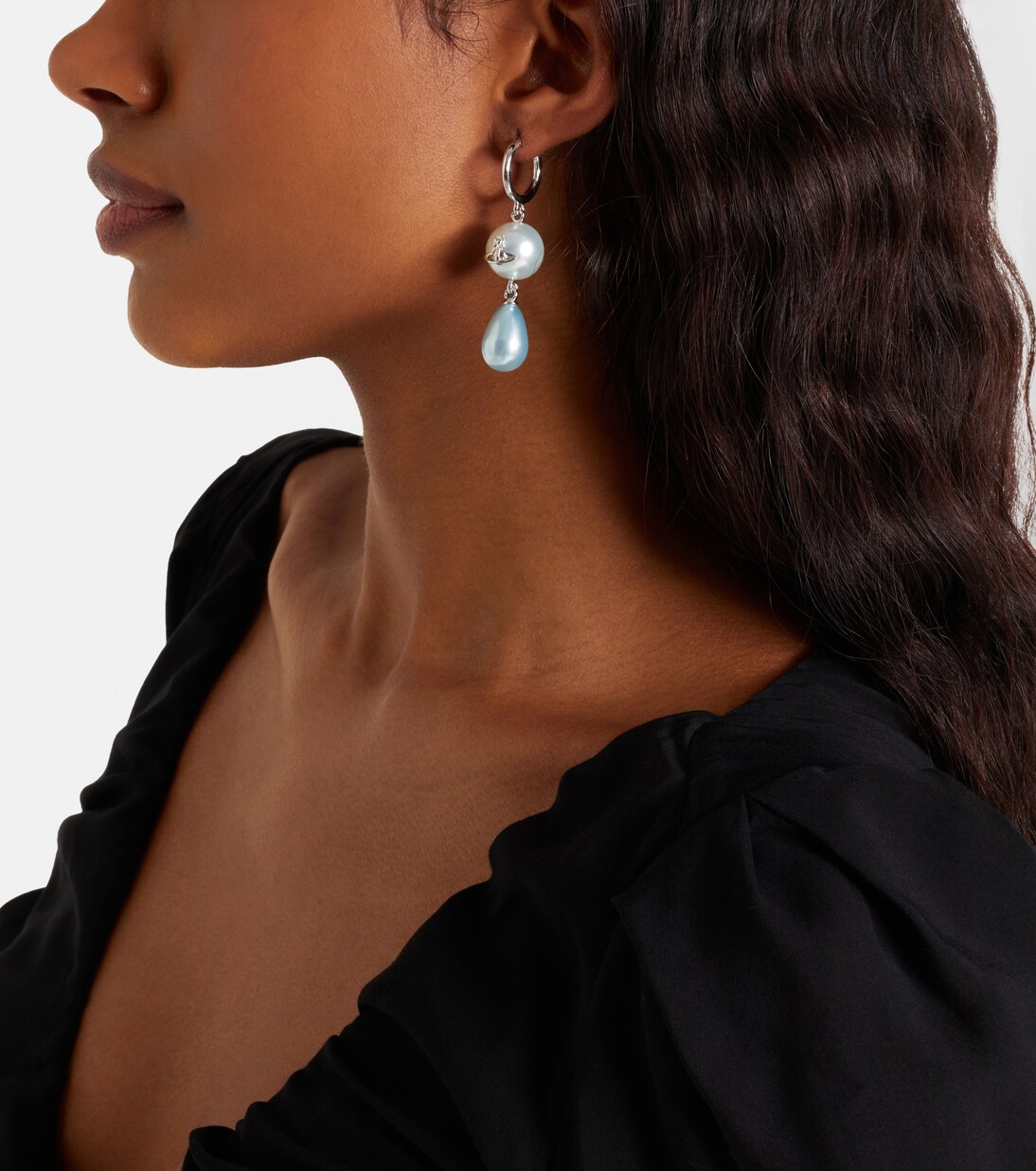 Ohrringe Orb mit Zierperlen | Vivienne Westwood