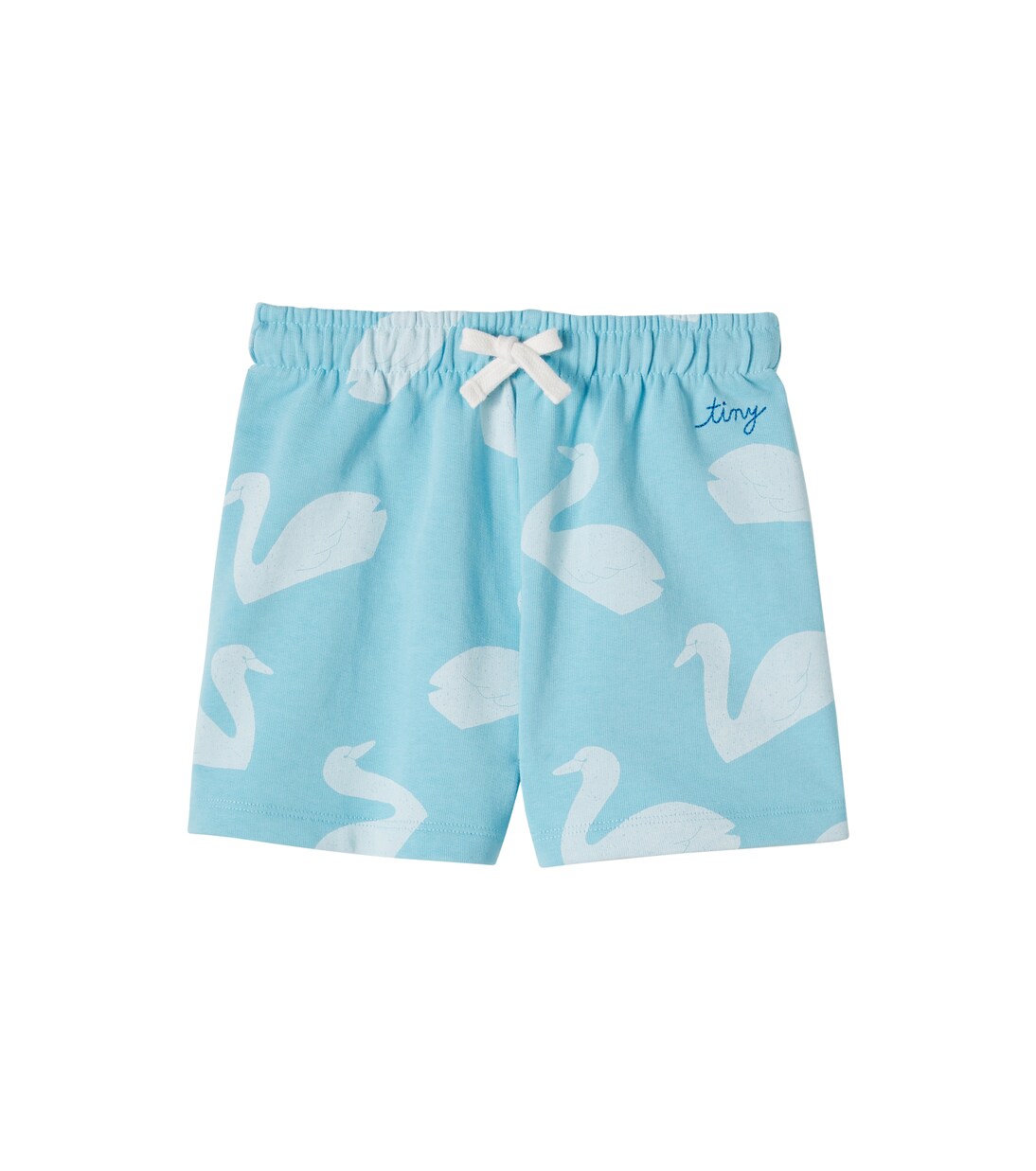 Big Swans cotton shorts | Tinycottons