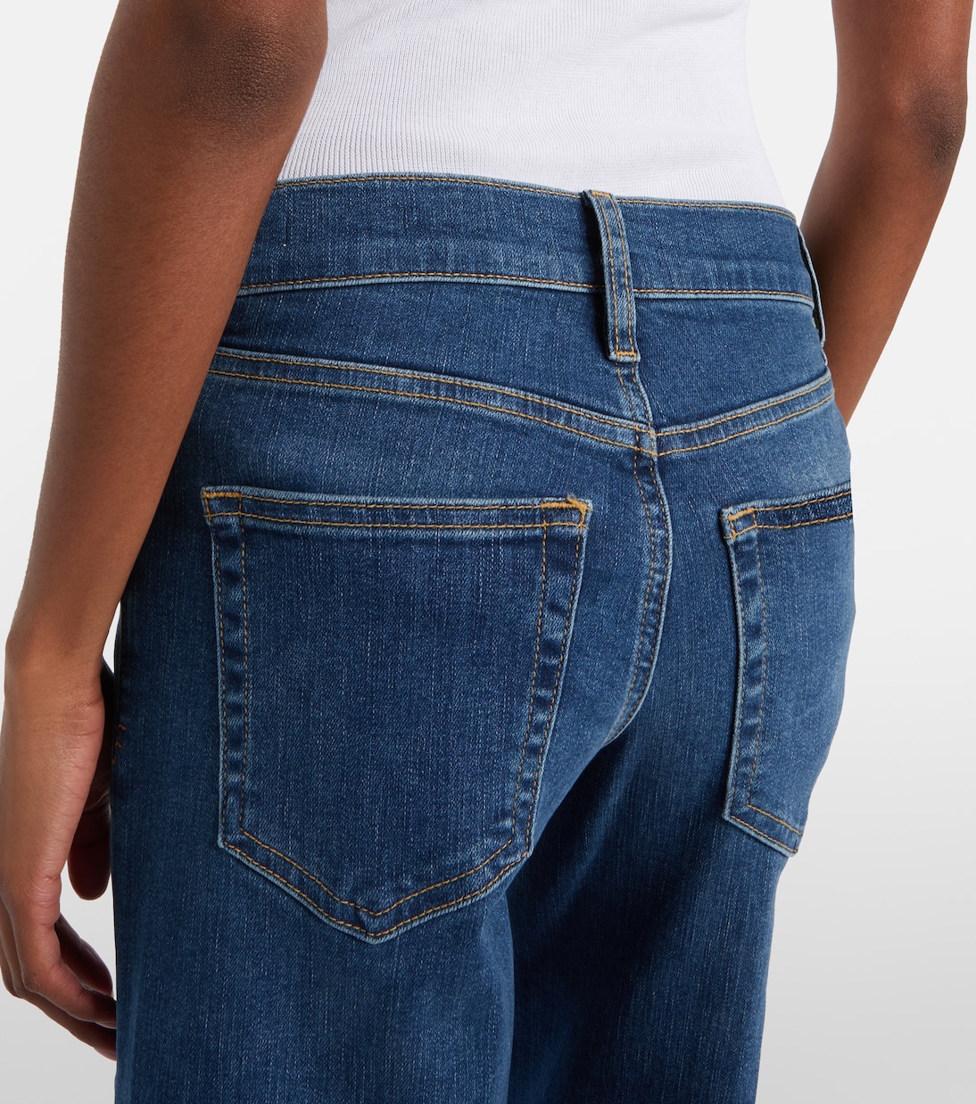 Le Slim Palazzo wide-leg jeans | Frame