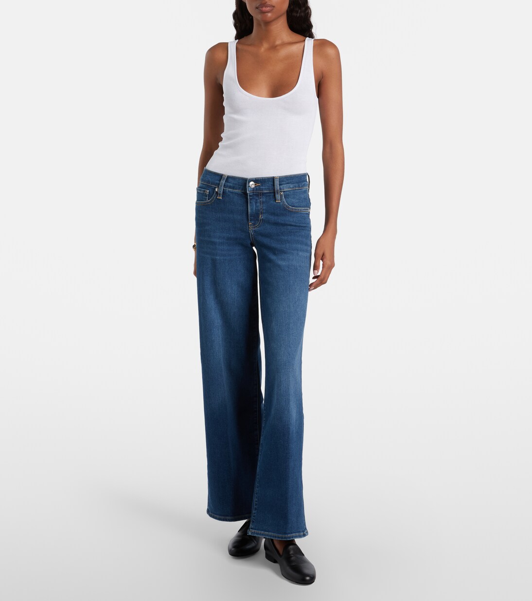 Le Slim Palazzo wide-leg jeans | Frame