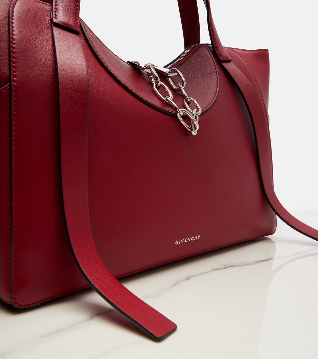 The Snatch Medium leather top-handle bag | Givenchy