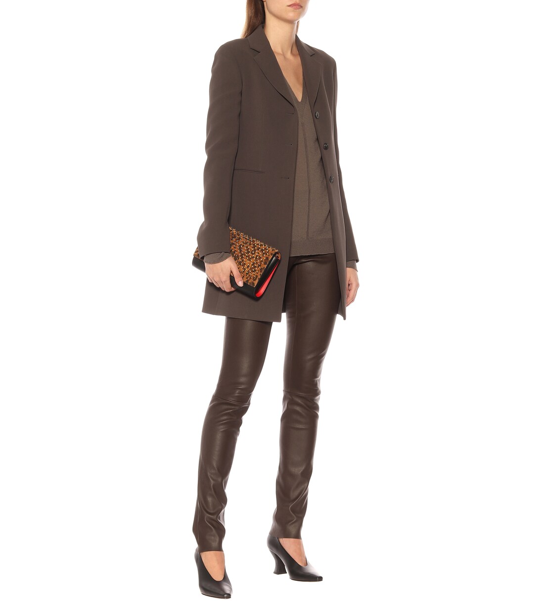 Borsa a spalla Paloma con borchie | Christian Louboutin