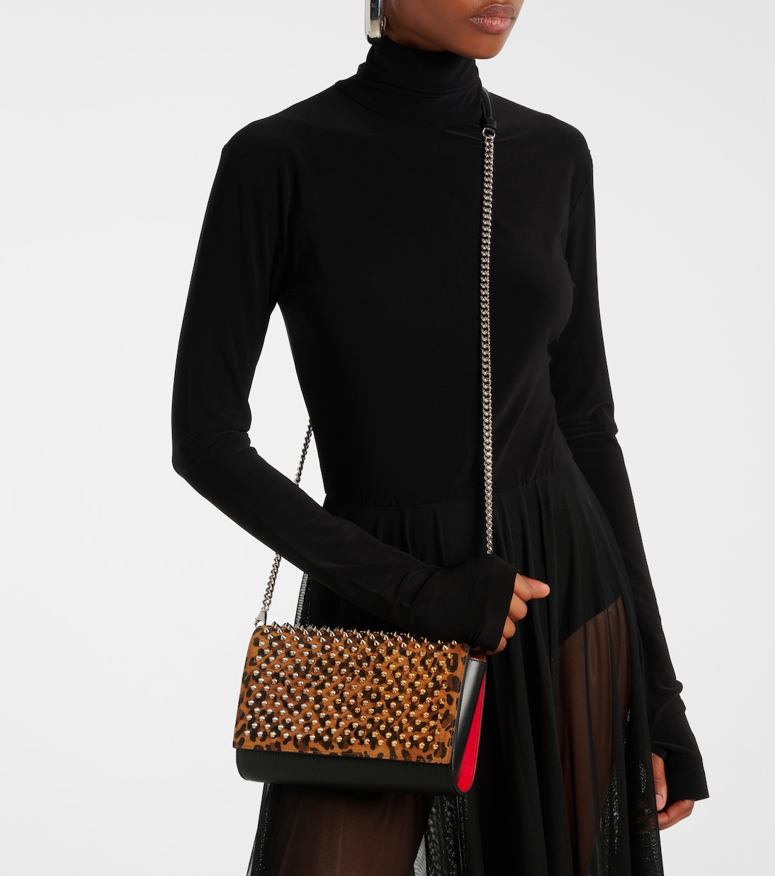 Paloma embellished shoulder bag | Christian Louboutin