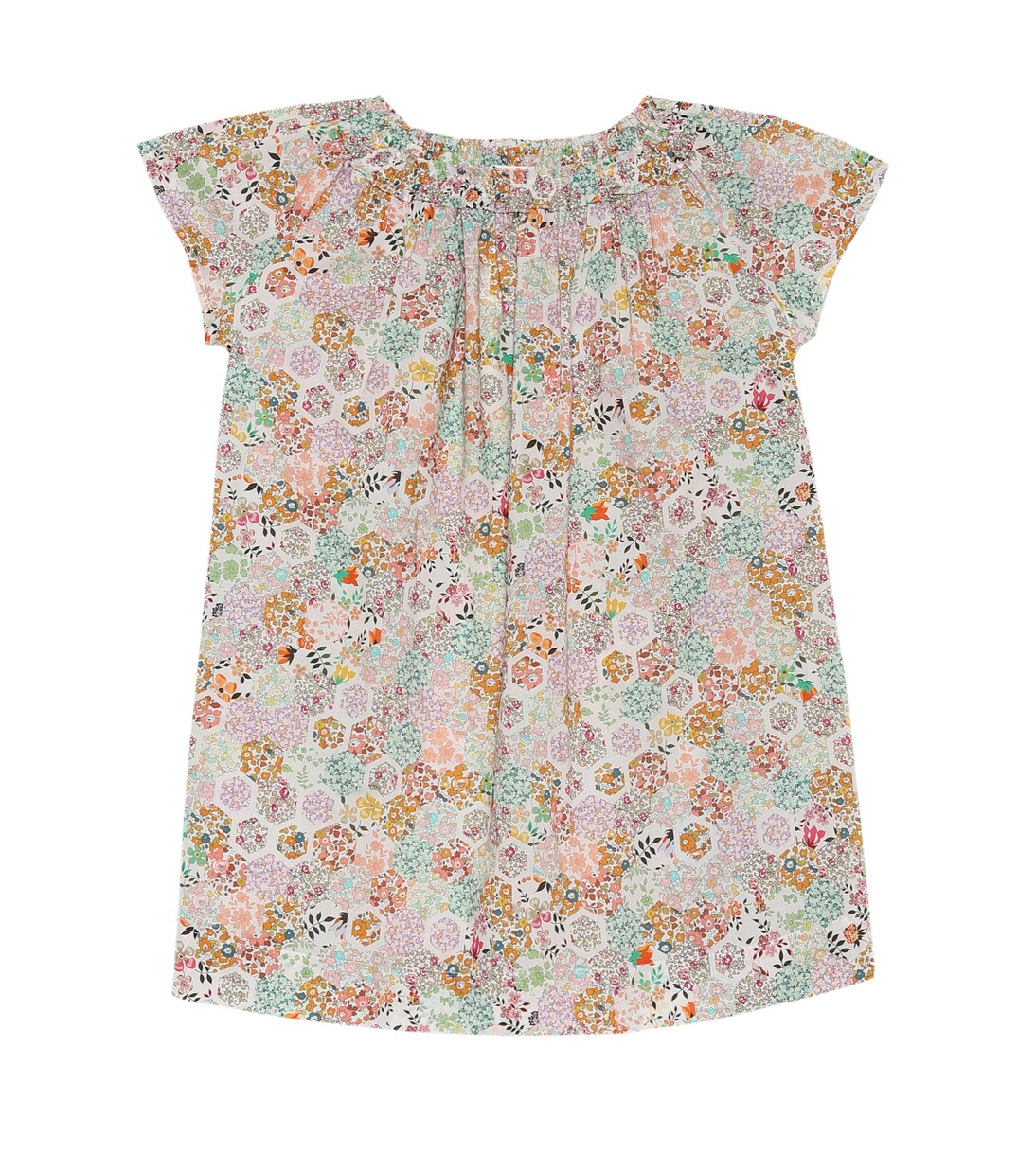 Goldie floral cotton dress | Bonpoint