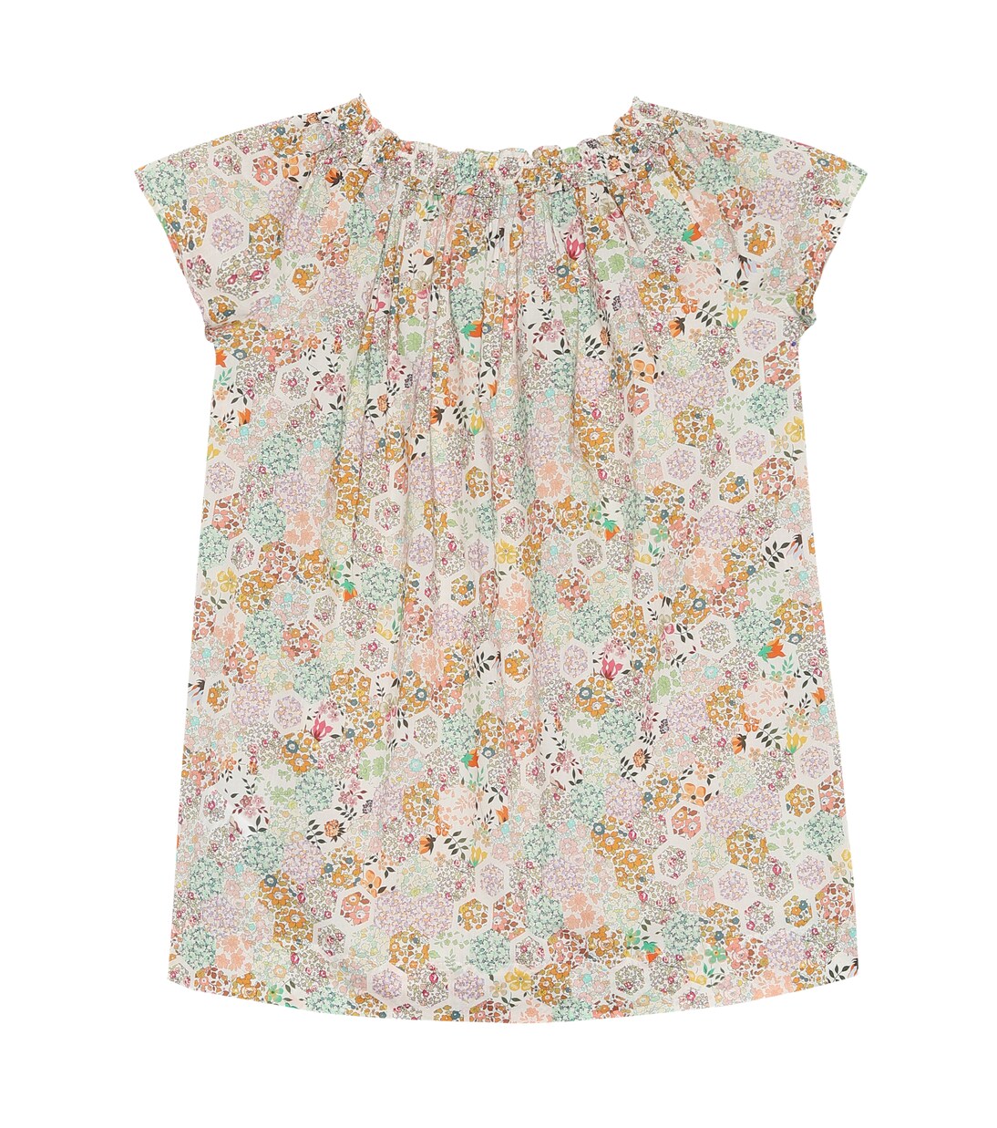 Goldie floral cotton dress | Bonpoint