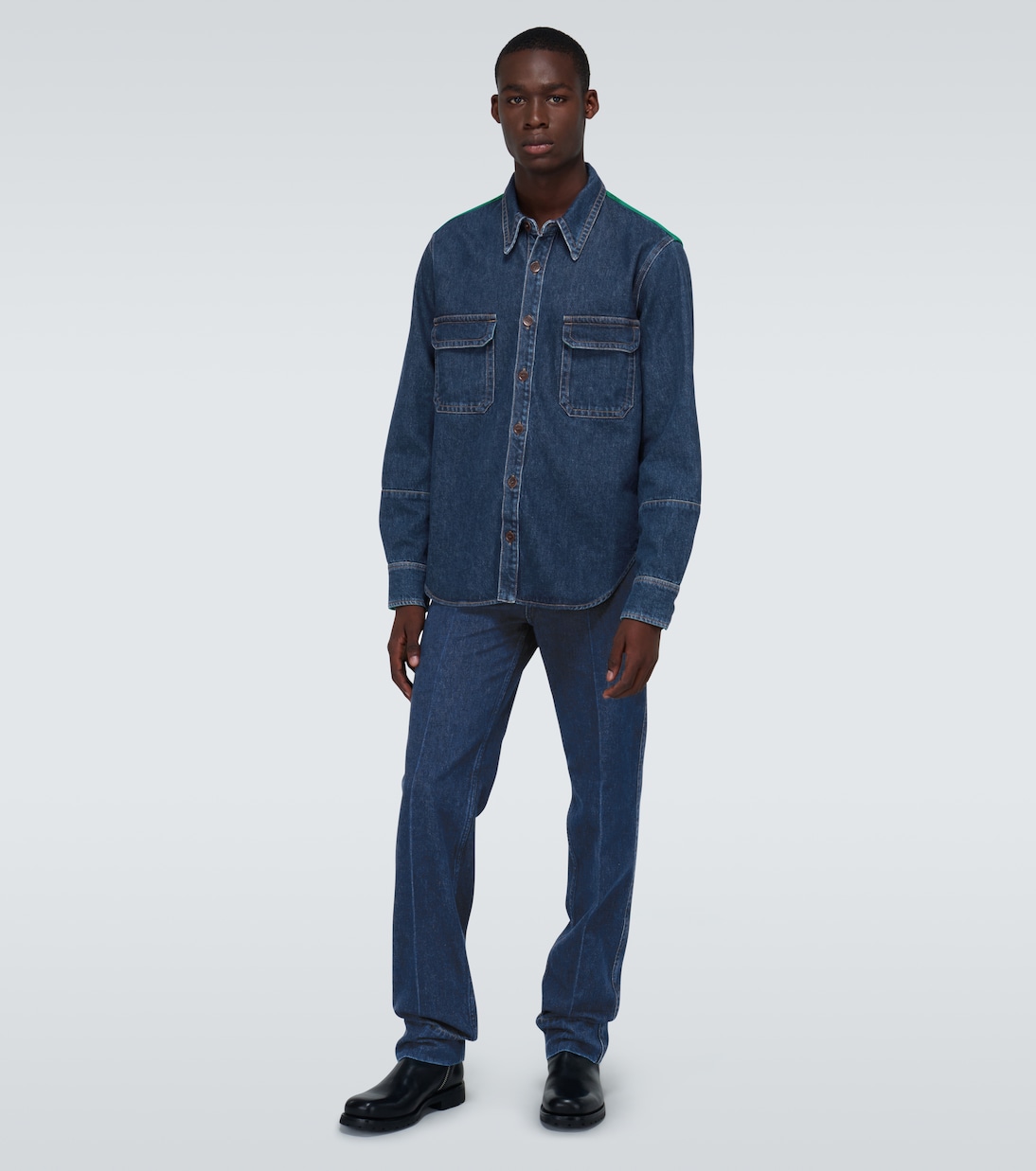 Straight Jeans Dub Contrast | Wales Bonner