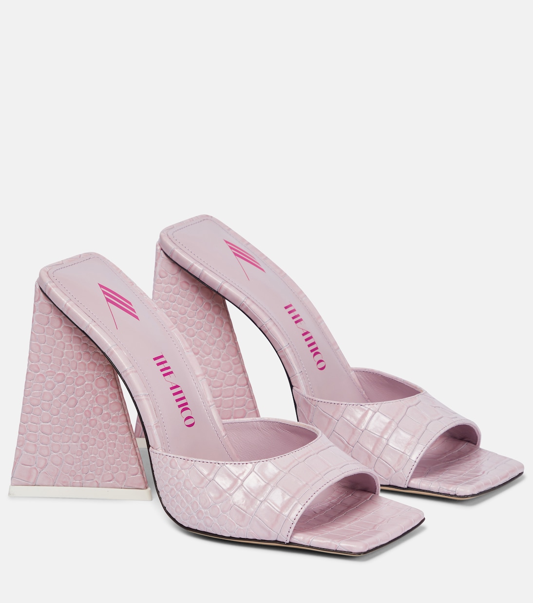 Mules Devon en cuir | The Attico