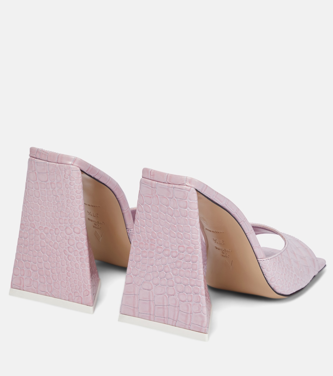 Mules Devon en cuir | The Attico