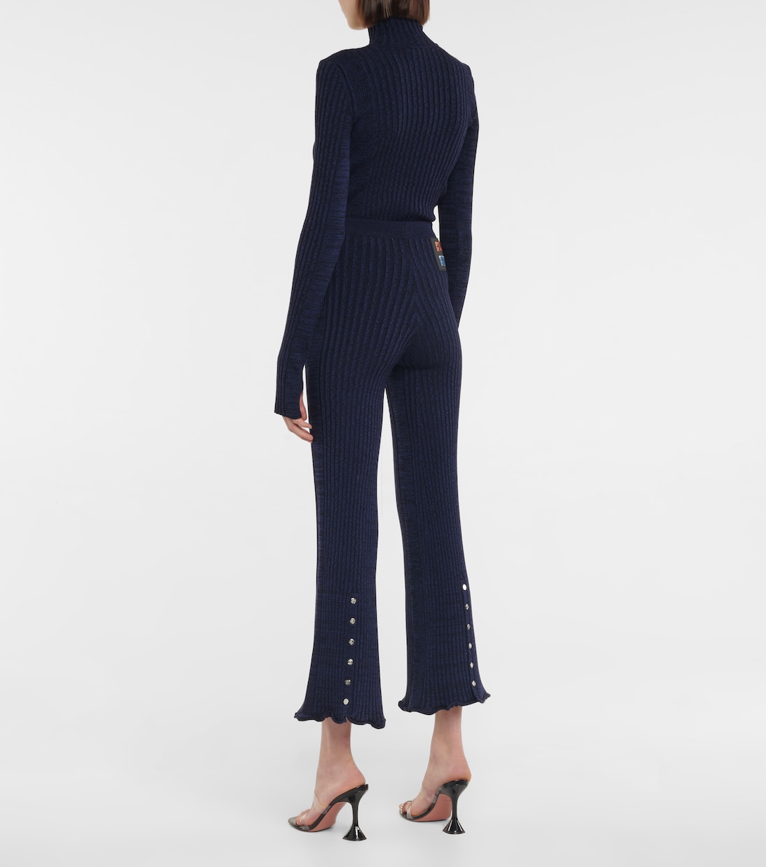 x Kimura Tsunehisa ribbed wool pants | Rabanne