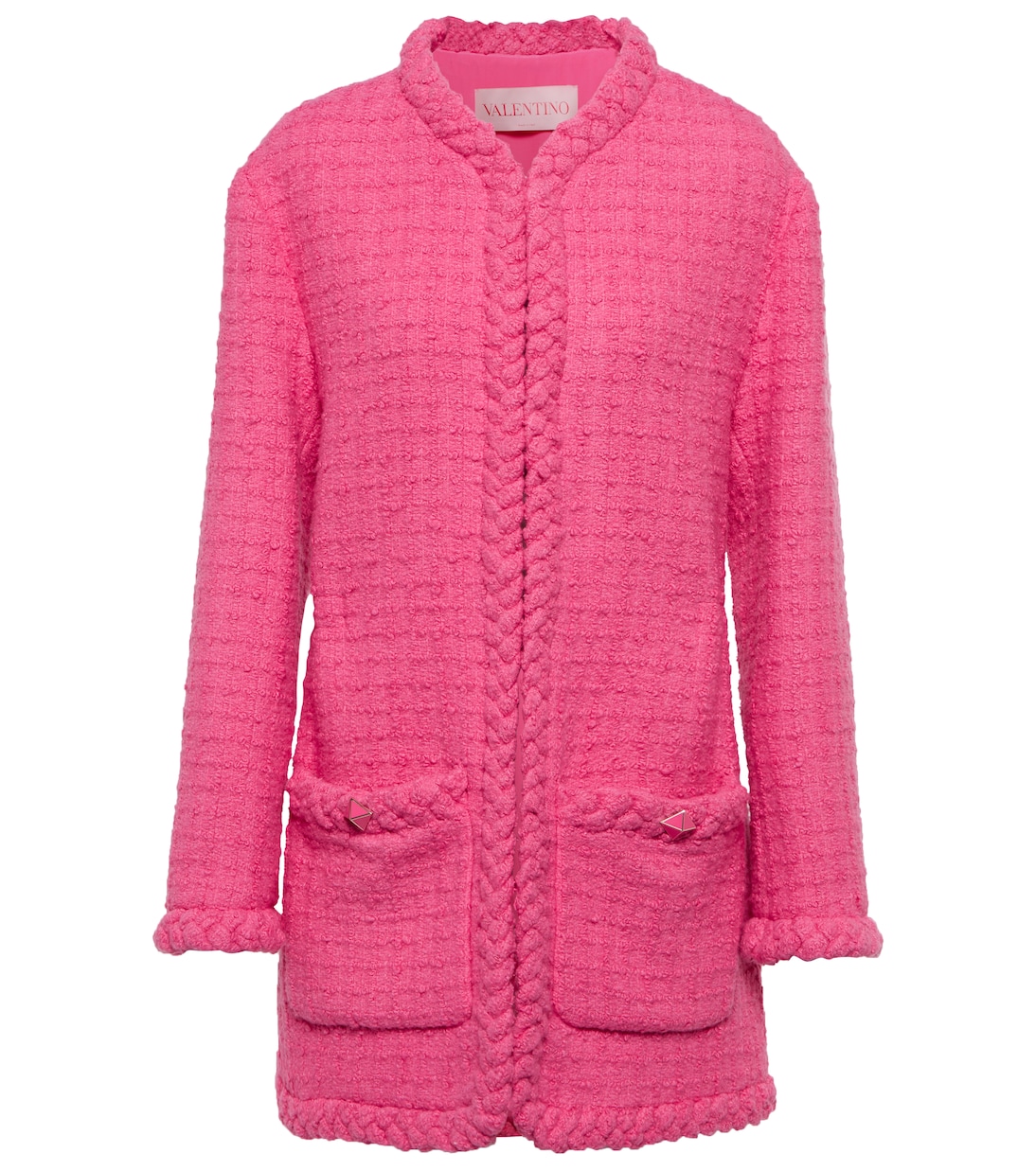 Wool-blend tweed jacket | Valentino