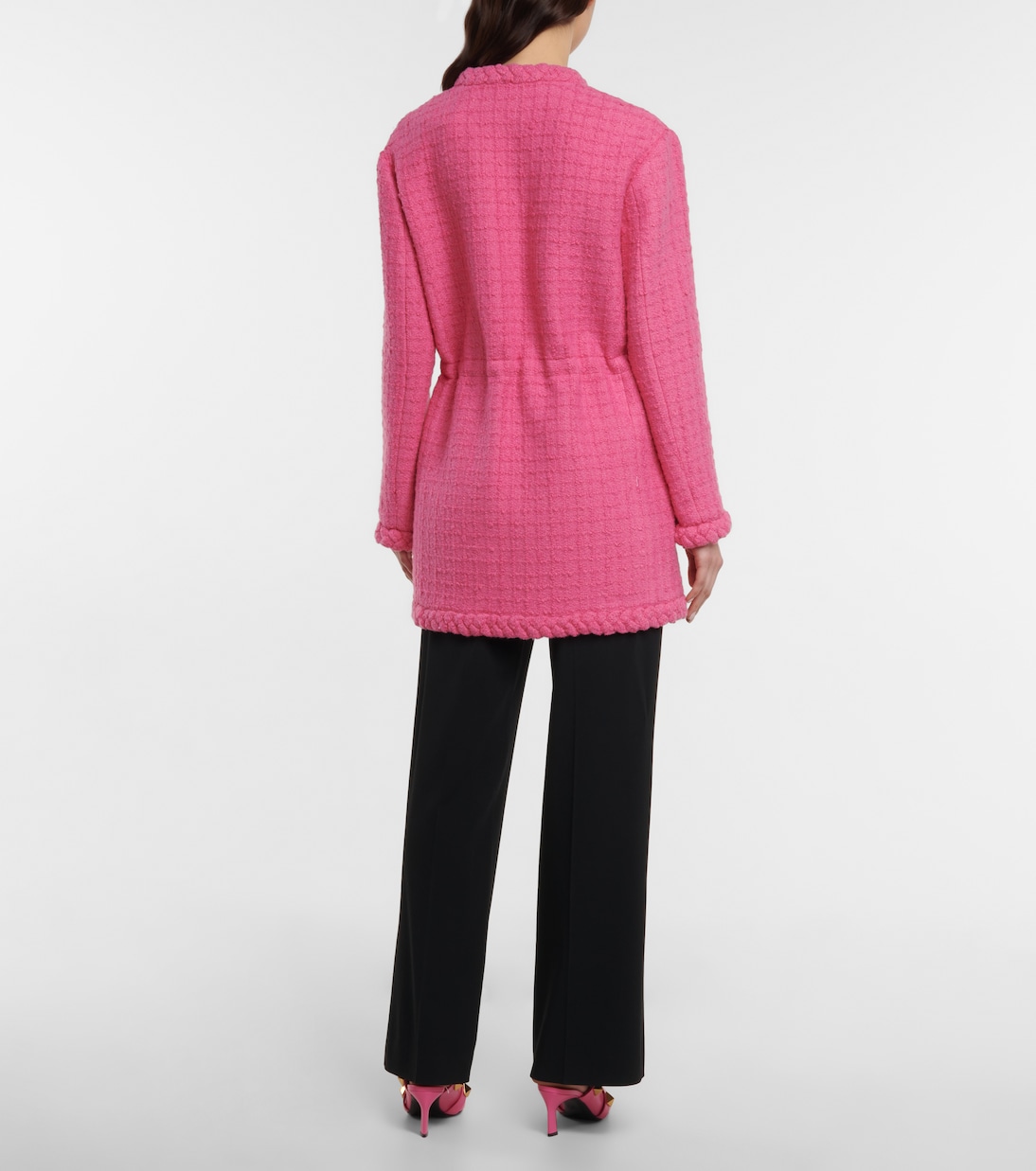 Wool-blend tweed jacket | Valentino