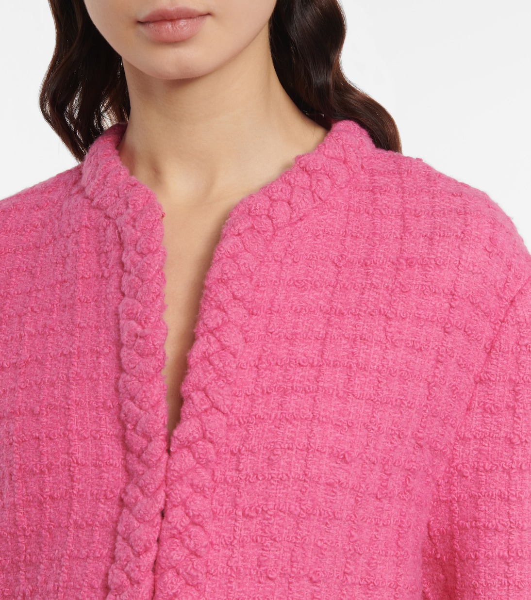 Wool-blend tweed jacket | Valentino