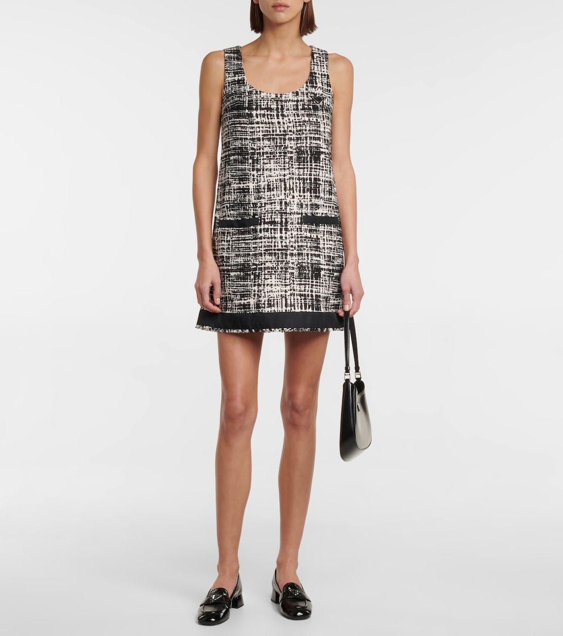 Minikleid aus Tweed | Prada