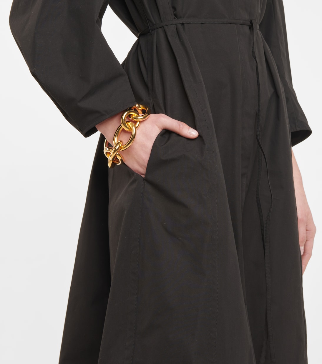 Robe chemise en coton | Jil Sander
