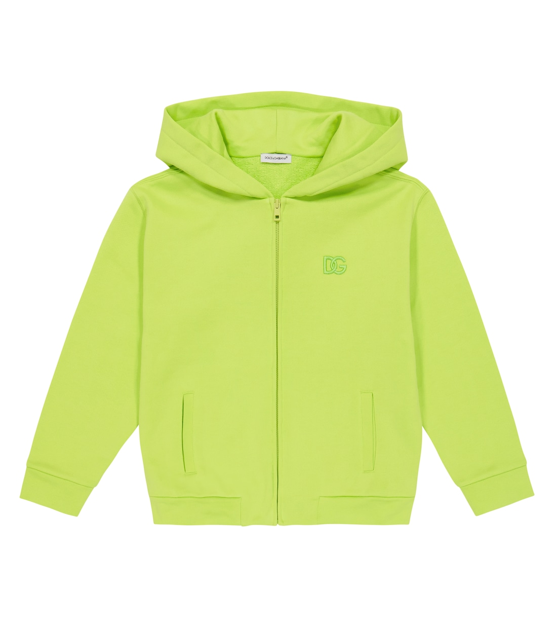 Sudadera con capucha de algodón con logo | Dolce&Gabbana Kids