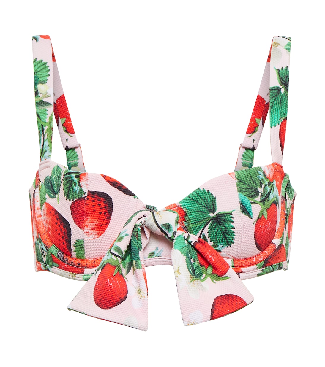 Clara printed bikini top | Alexandra Miro