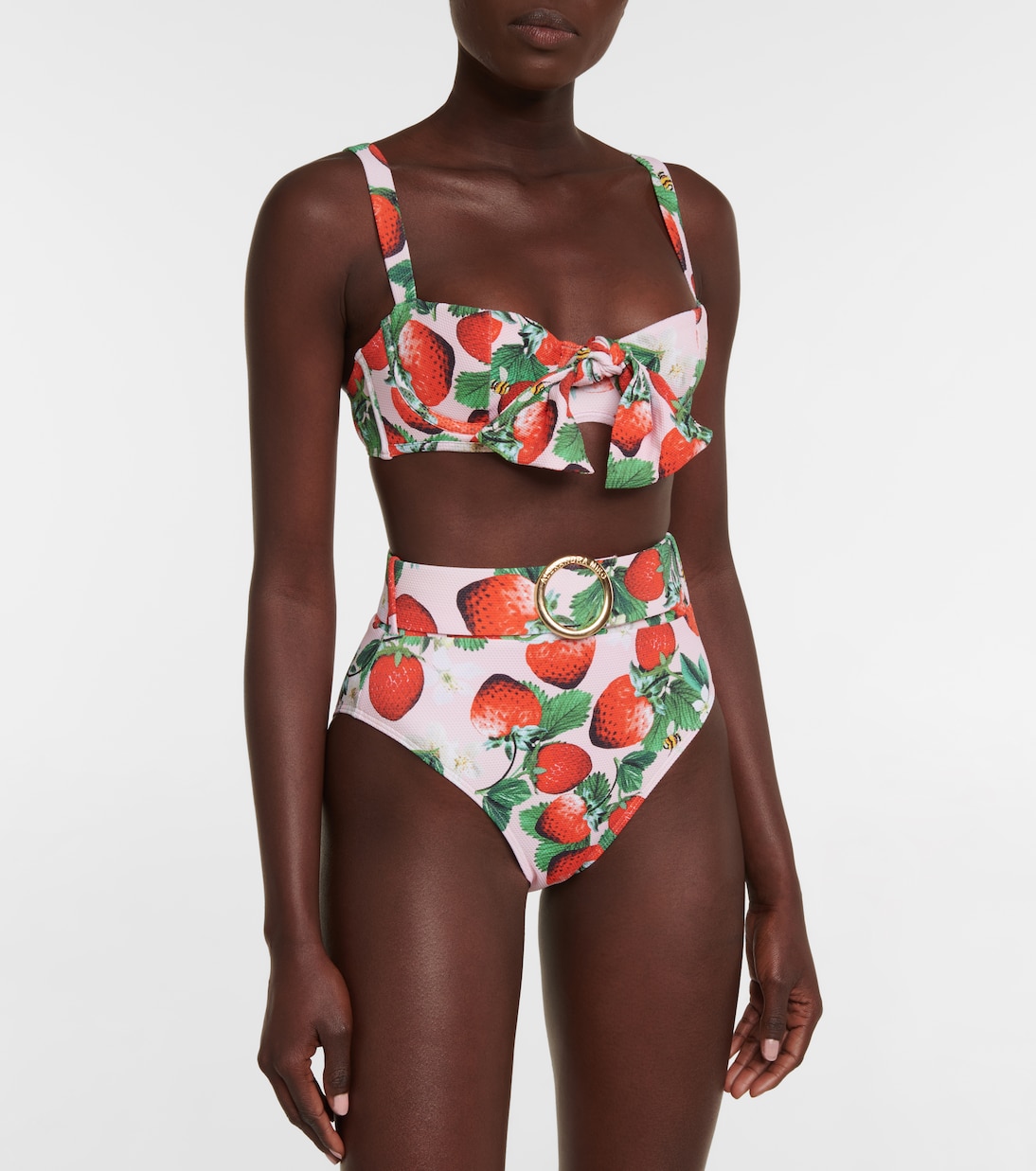 Clara printed bikini top | Alexandra Miro
