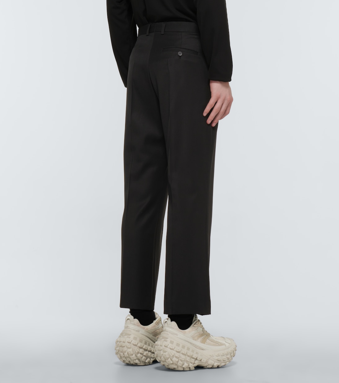 Cropped-Hose aus Wolle | Balenciaga