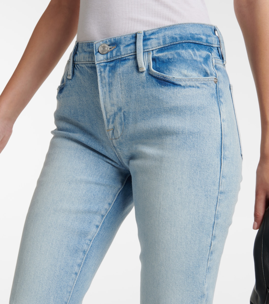 Le High cropped straight jeans | Frame